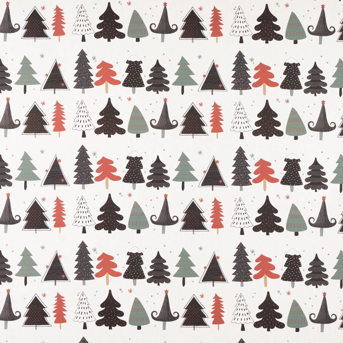 SCHÖNER LEBEN. Tischläufer Merry Christmas Tannenbaum Weihnachtsbaum, handmade