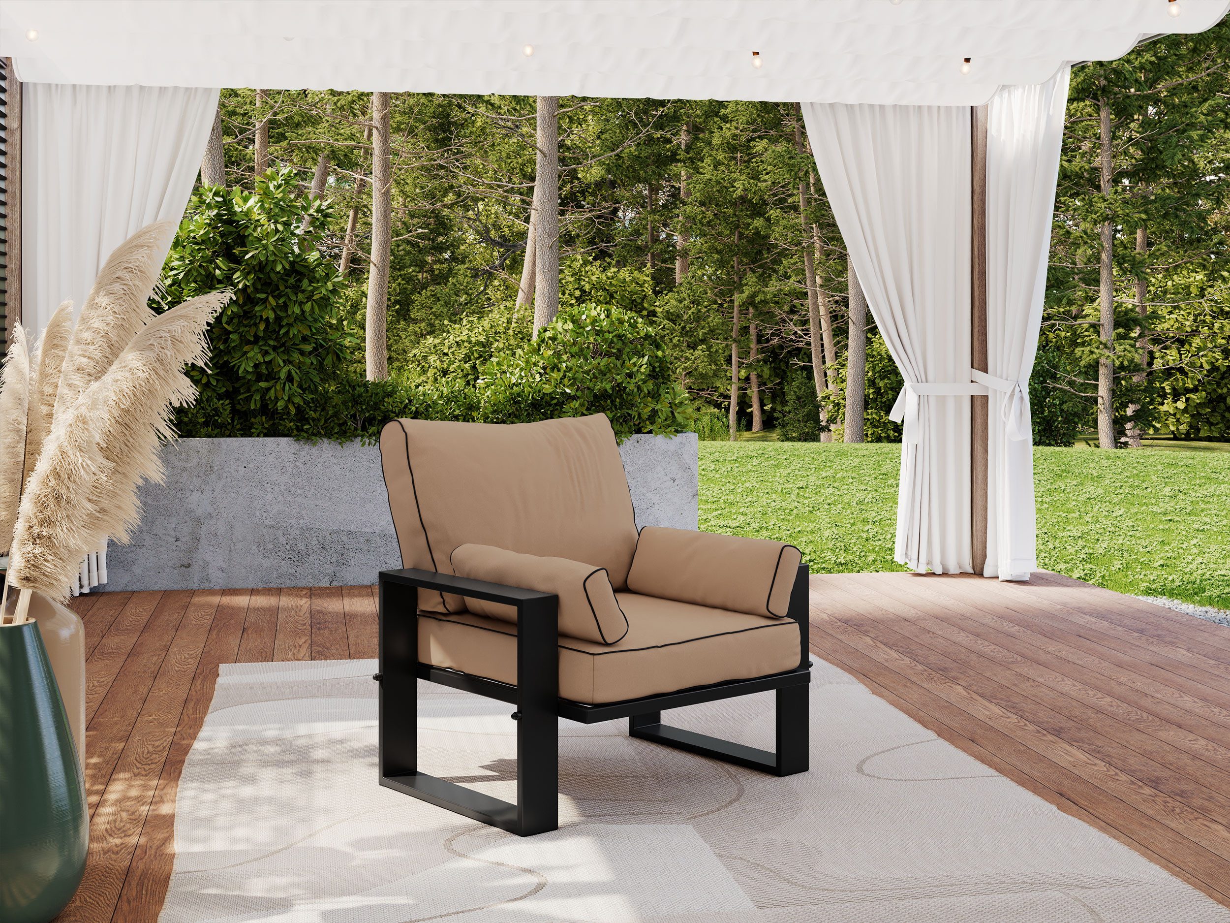 MKS MÖBEL Gartensessel ELBA (Set, mit günstig online kaufen
