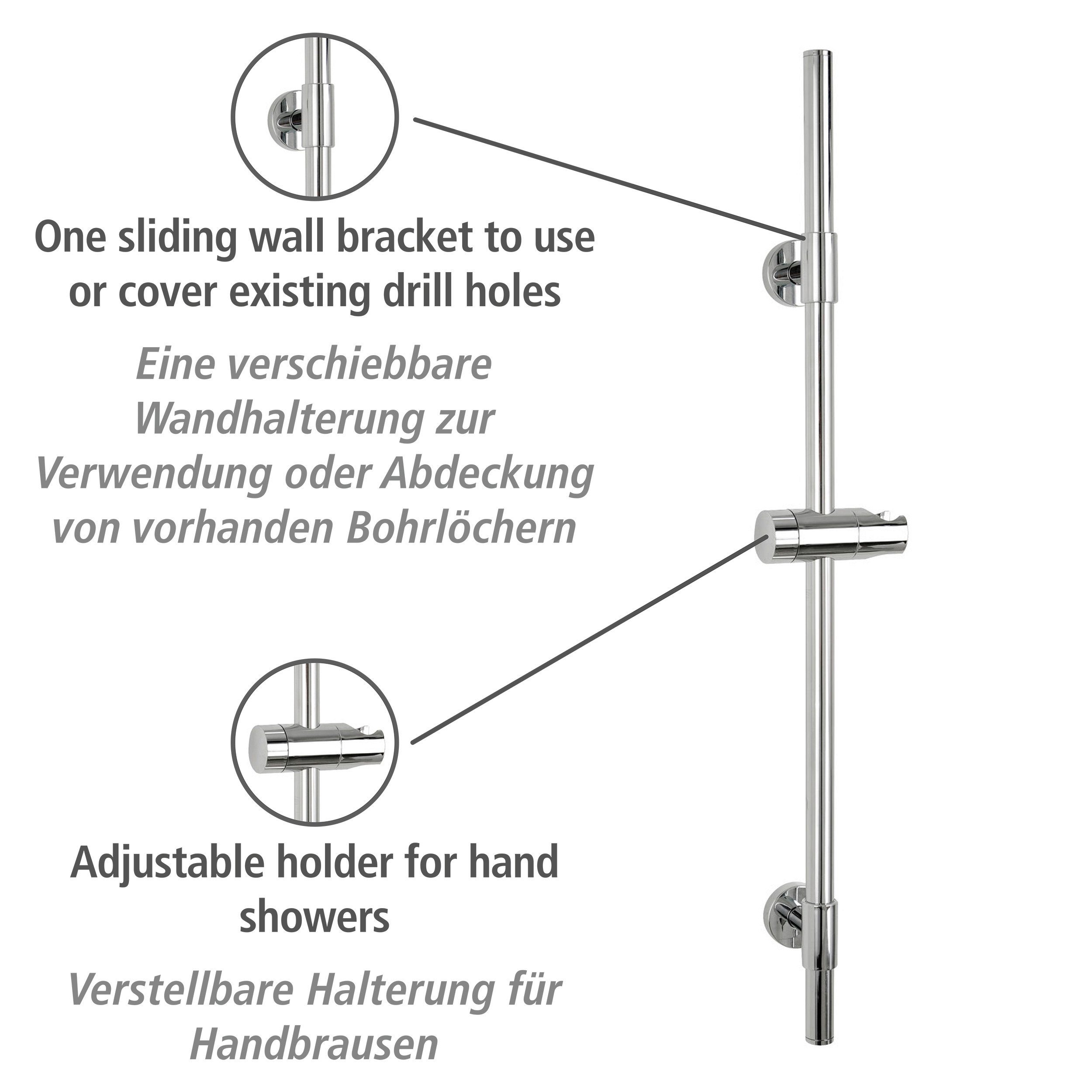 WENKO Duschstange Basic, Chrom günstig online kaufen