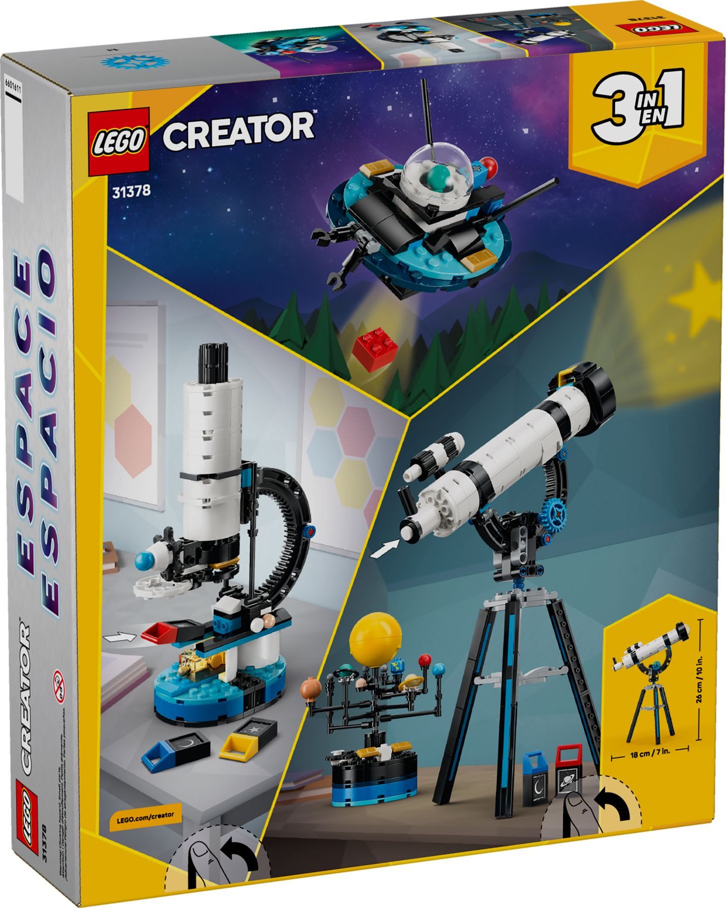 LEGO® LEGO® Creator 31378 Weltraumteleskop Konstruktionsspielsteine