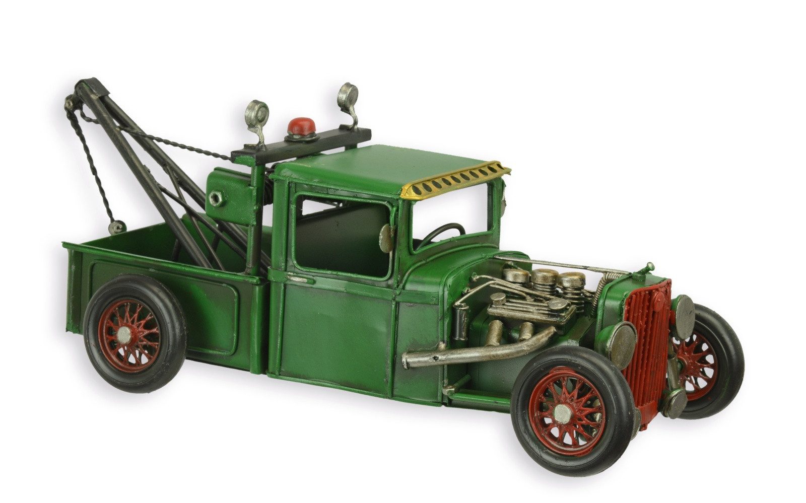 Aubaho Dekoobjekt Modellauto Hot-Rod Abschleppwagen Oldtimer Replikat Retro Design Dekor