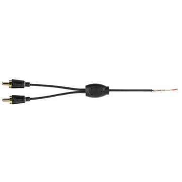 Hama Flexi-Slim Audio Adapter-Kabel AUX vergoldet 1,5m Audio-Kabel, 3,5-mm-Klinke, RCA-Stecker, Keine (150 cm), Dünnes Kabel Platzsparend 3,5mm Klinken-Stecker auf 2x RCA Cinch