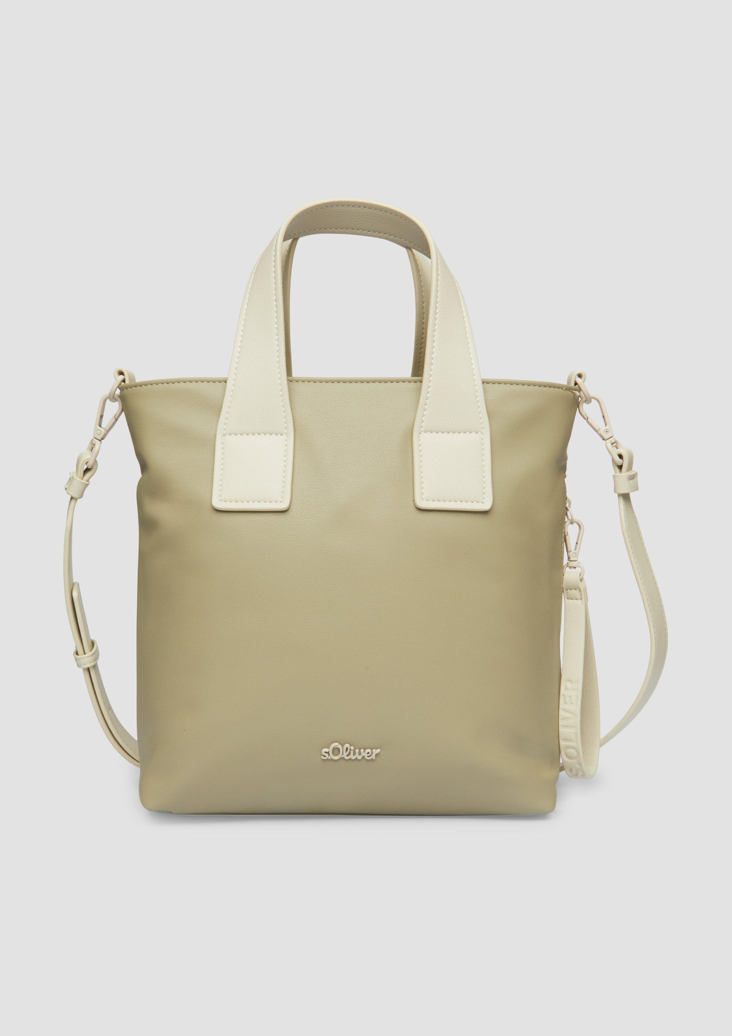 Tragetasche Lässiger Shopper mit abnehmbaren Riemen und Kurztragehenkel