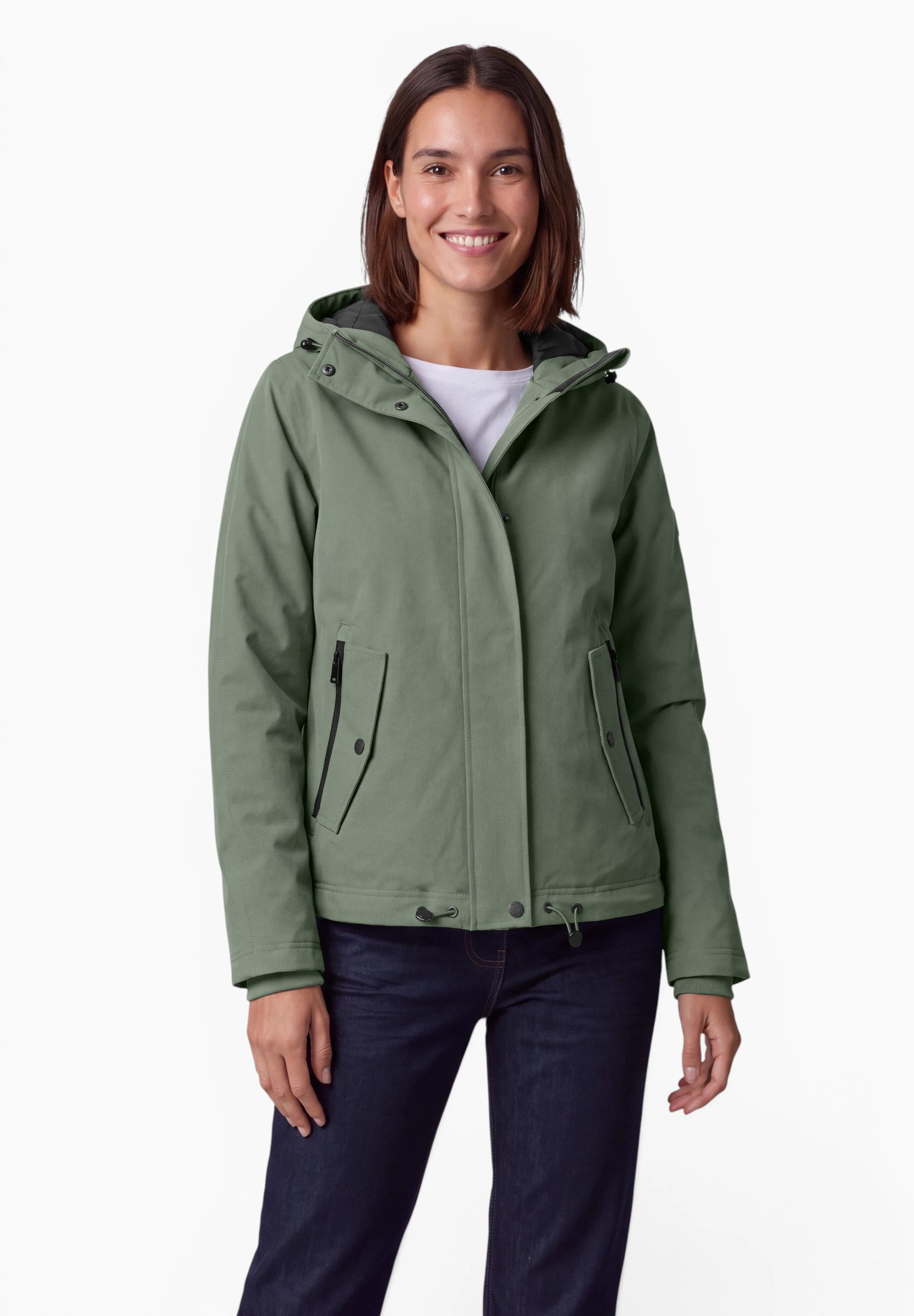CECIL Softshelljacke mit Kapuze