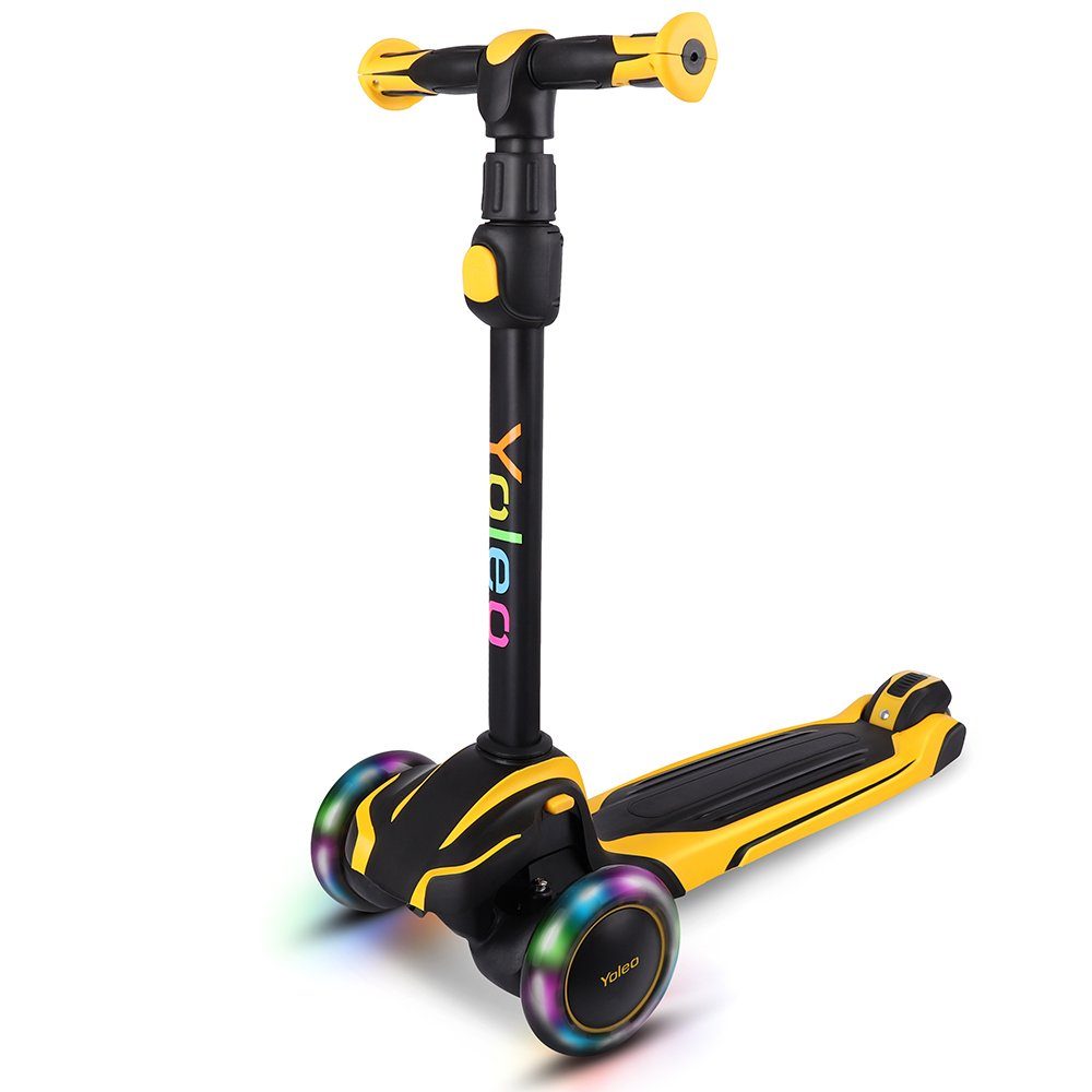 Dripex Scooter Faltbarer Kinderoller Kinderscooter Dreiradscooter ab 3 Jahre