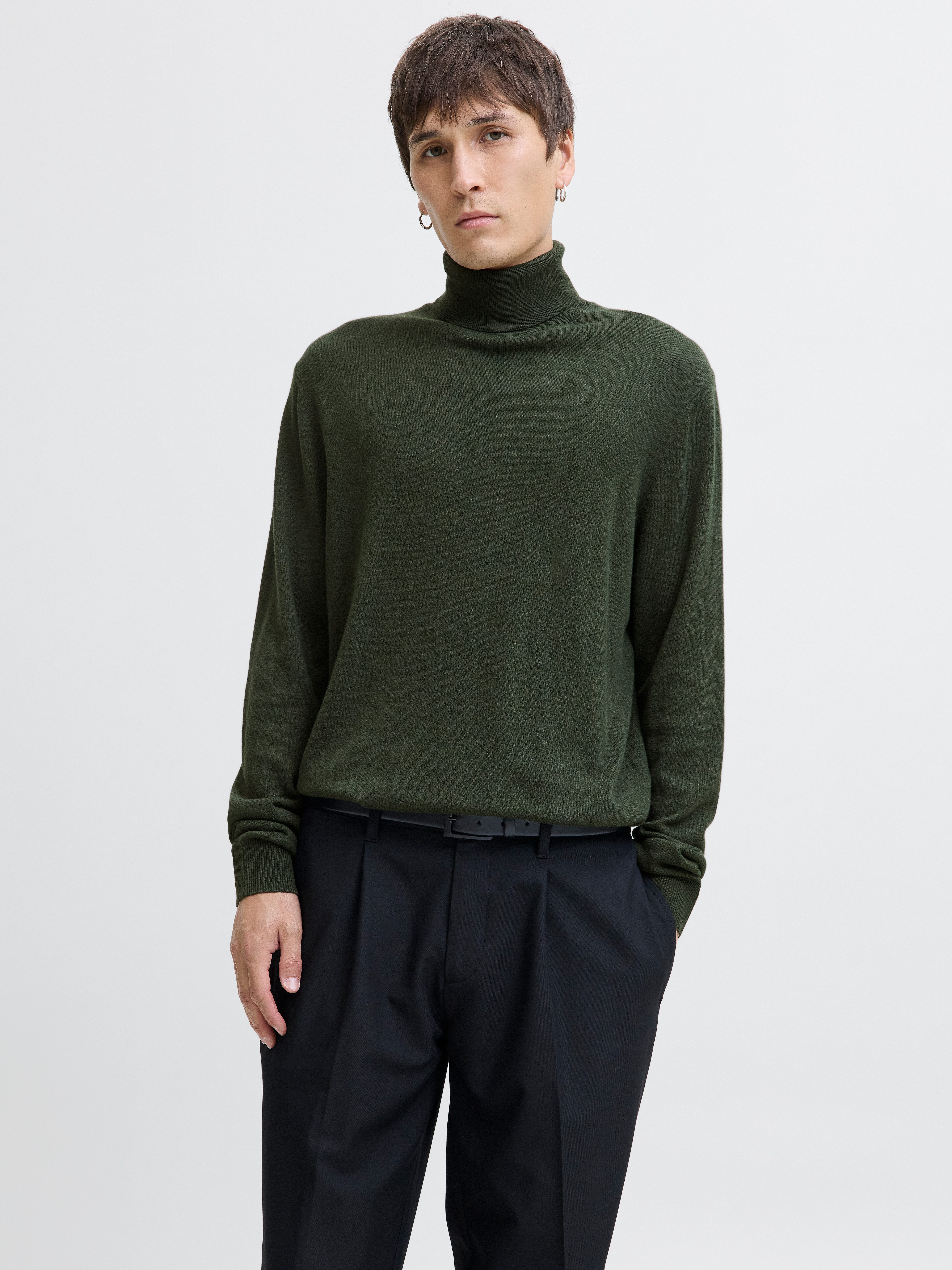 Jack & Jones Rollkragenpullover JJEEMIL KNIT günstig online kaufen