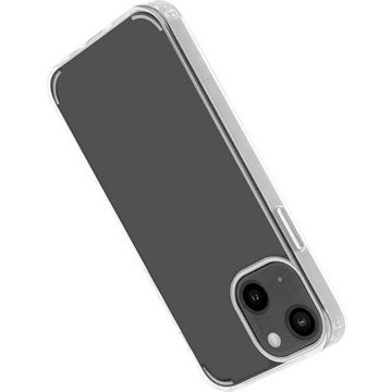 Vivanco Handyhülle Passend für Handy-Modell: iPhone 13 Mini, Induktives Laden, Stoßfest