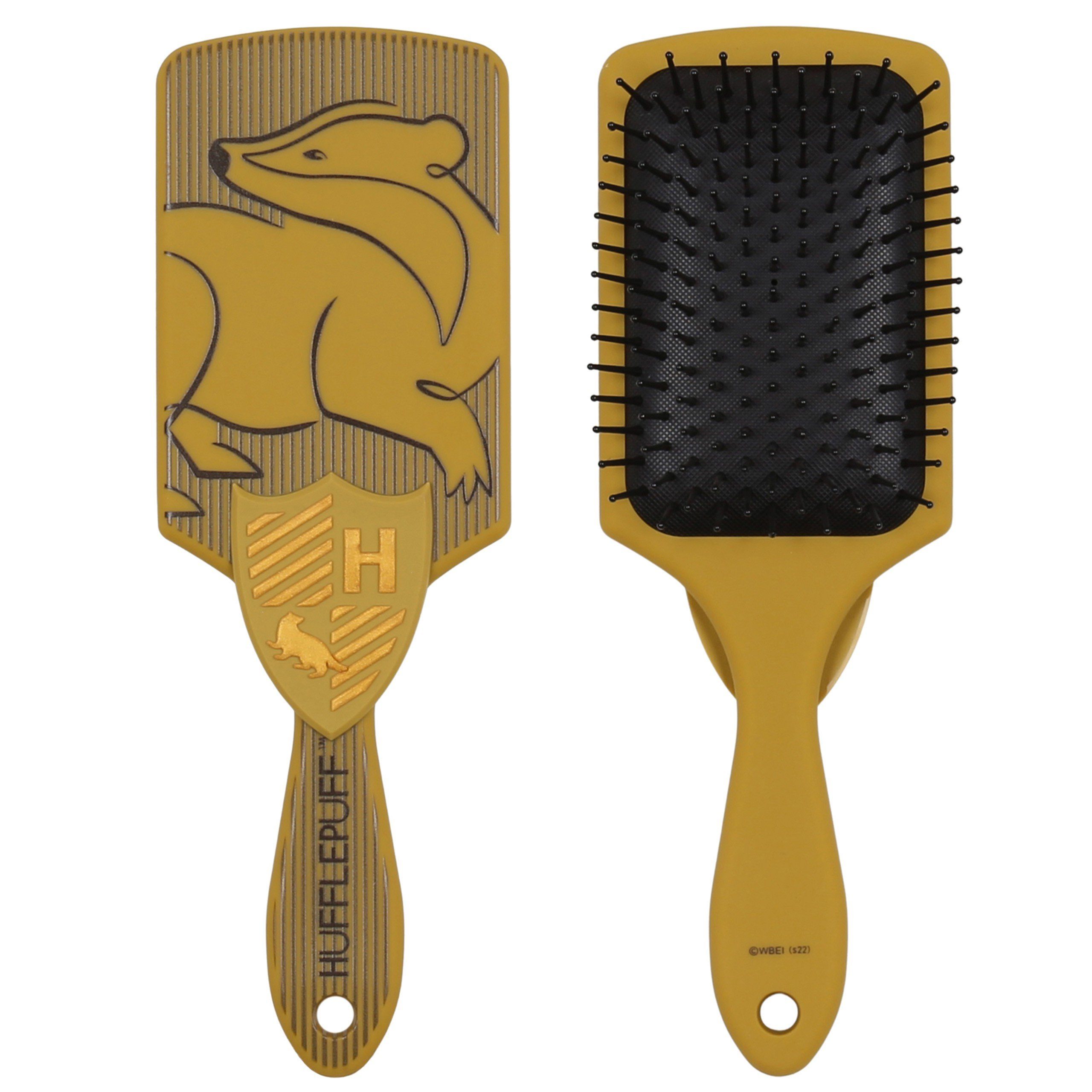 Harry Potter Haarbürste Harry Potter Hufflepuff Haarbürste,flach, Dachs