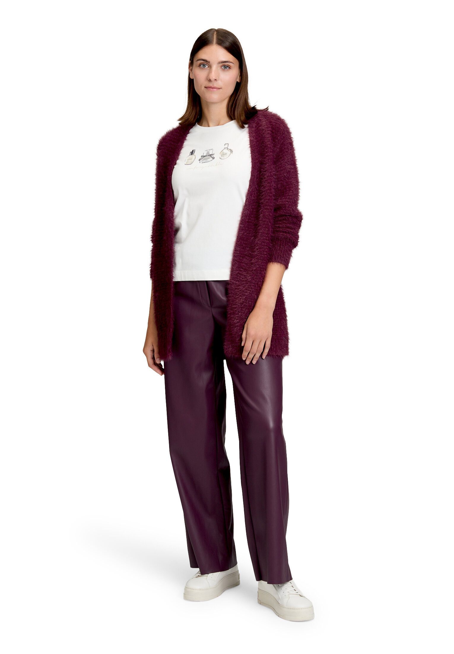 Betty&Co Strickjacke Damen ohne Verschluss (1-tlg)