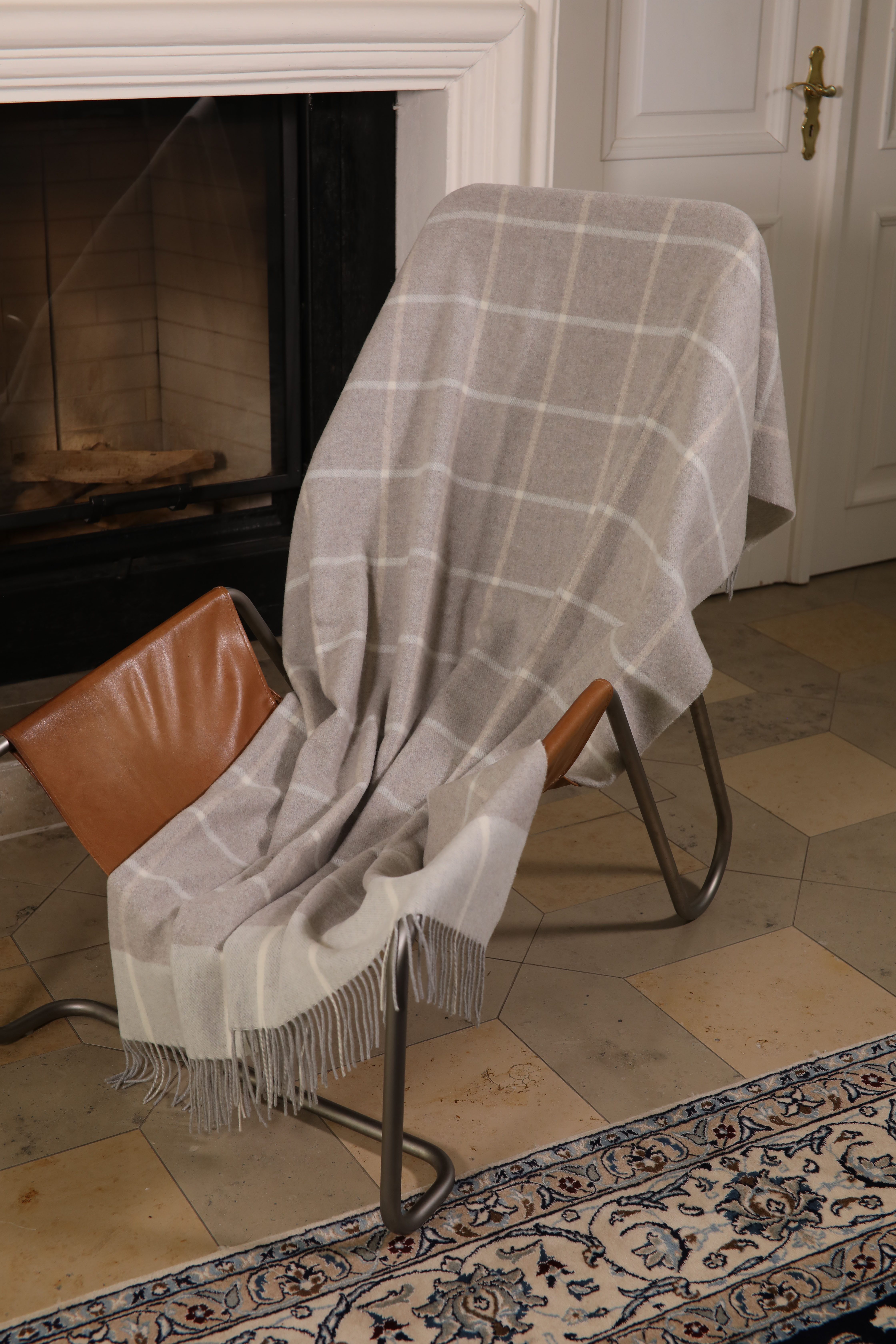 Plaid Harry Lontra, CASATEX, elegantes Design, große Karos