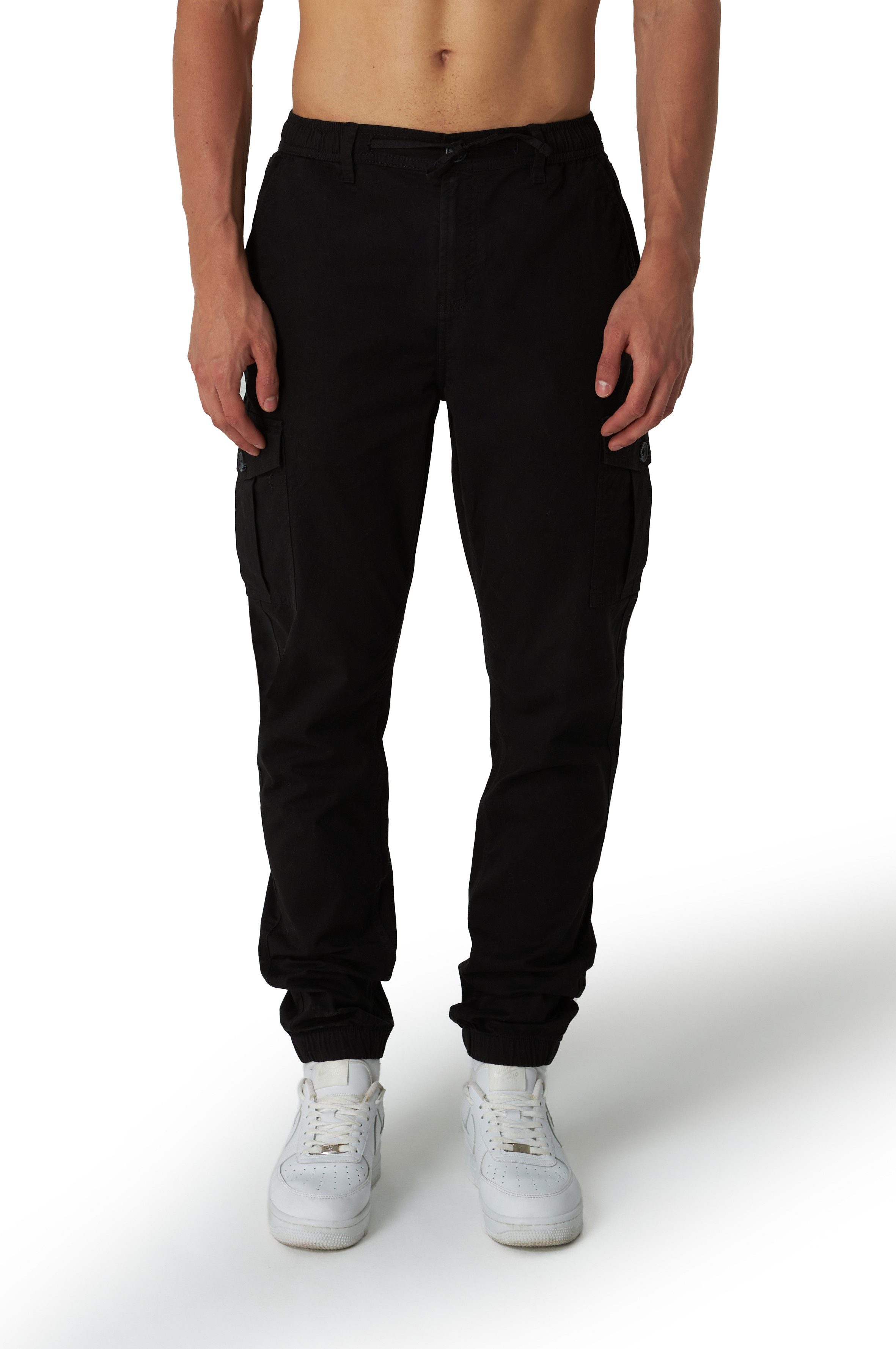 Smith & Solo Cargohose Herren, Hose Lang Chino mit Kordelzug günstig online kaufen