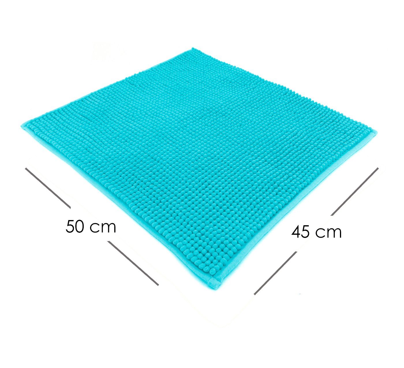 heimtexland Badematte Badvorleger Chenille Badteppich Duschvorleger, rutsch günstig online kaufen