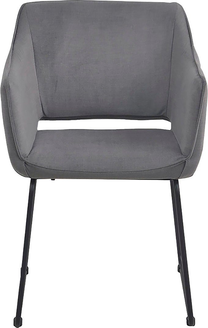 TOM TAILOR HOME Schalenstuhl T-VELVET ARMCHAIR (Set, 2 St)