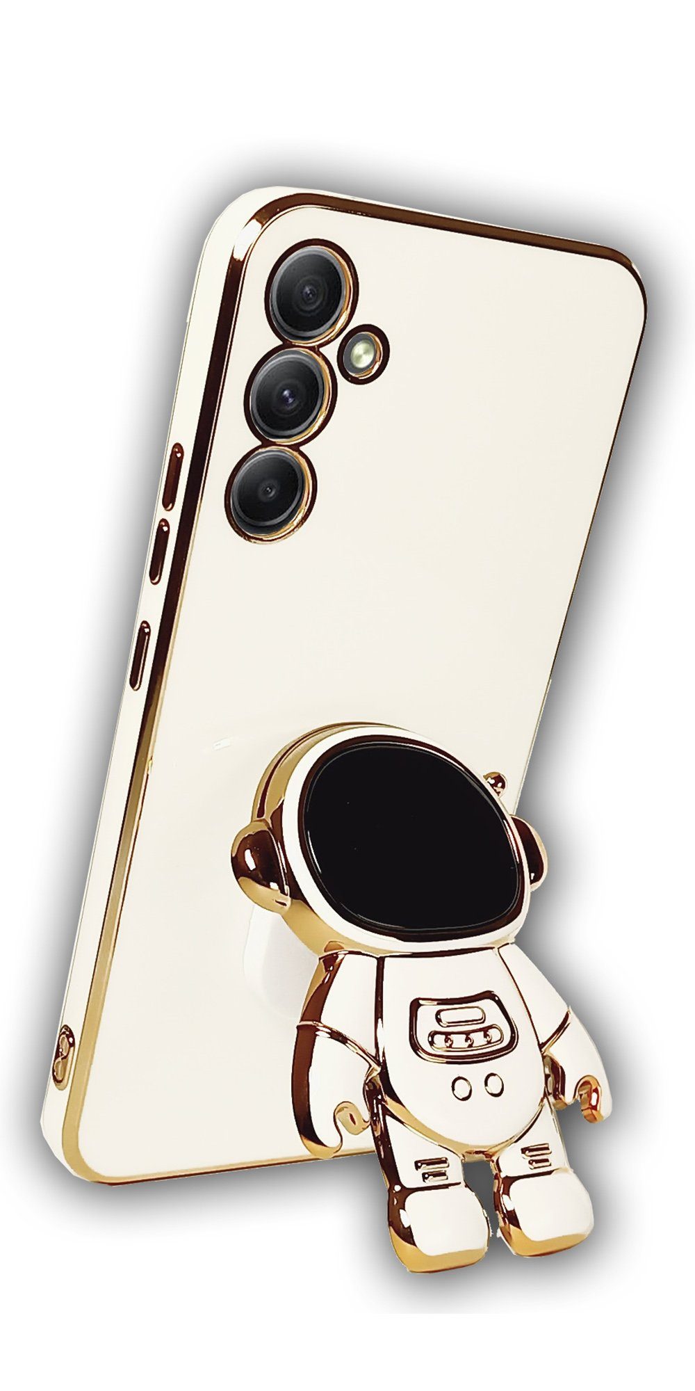 Traumhuelle Handyhülle ASTRONAUT TPU Hülle für Samsung A17 A16 A26 A36 A56 S25 S24 S23 FE, A15 A25 A35 A55 A14 A34 A54 S22 S21 iPhone 17 16 15 14 Case Cover 5G