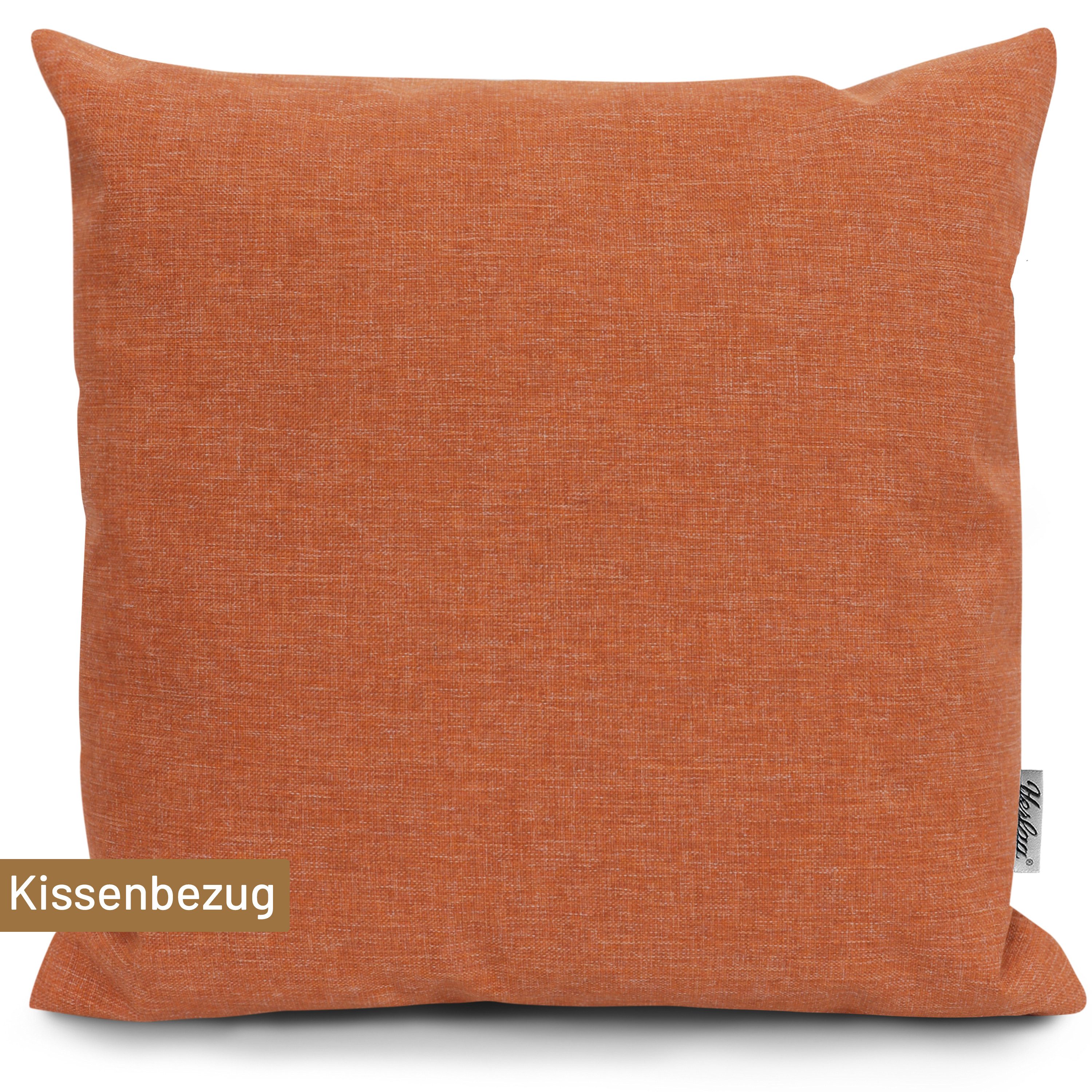 Herlag Dekokissen SUNNY Outdoorkissen Bezug, Garten, 40x40cm oder 50x50cm, Wetterfest, 9 Farben, Nur Hülle