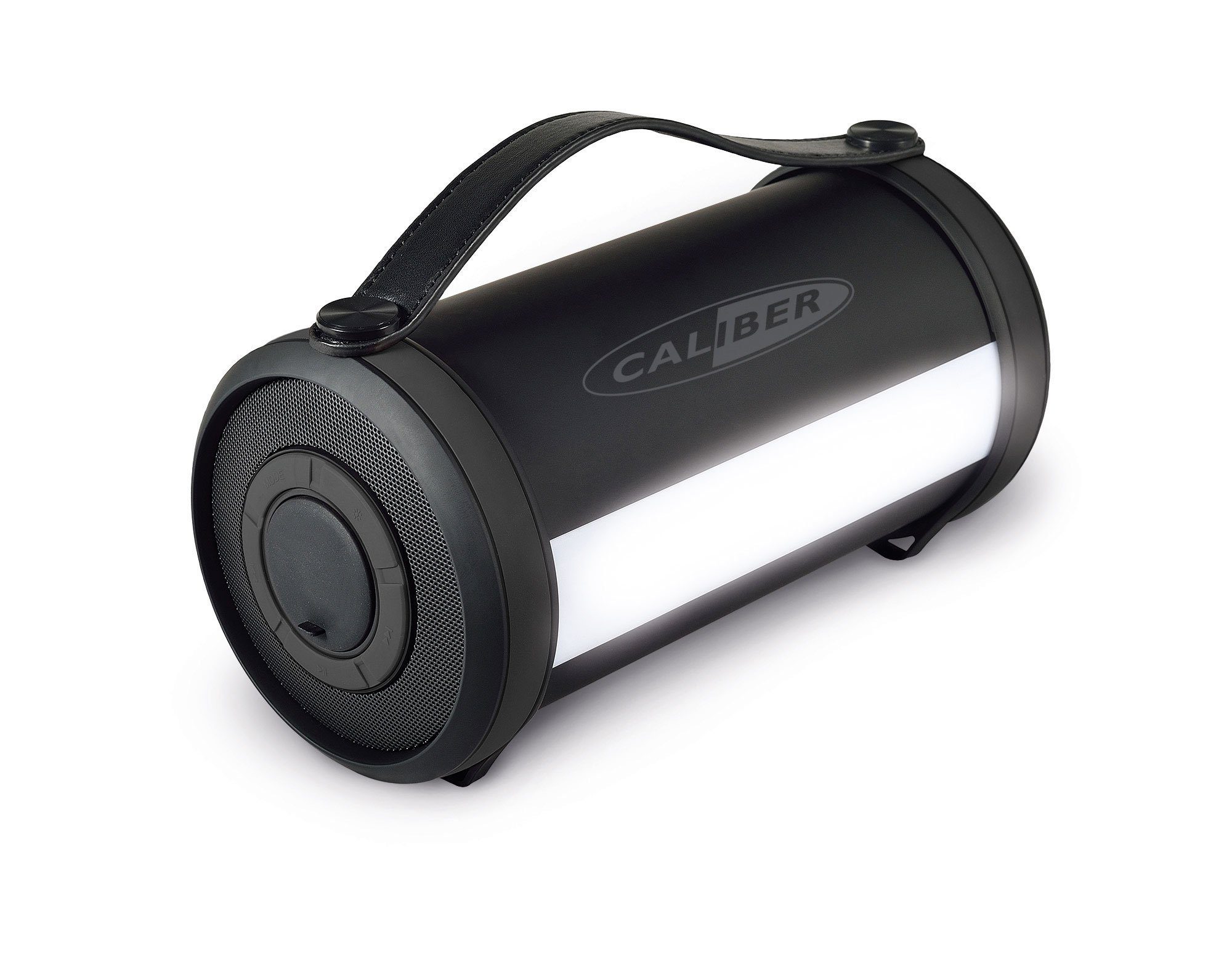 Caliber Tragbarer Outdoor-Bluetooth mit LED-Beleuchtung eingebauter  Batterie Lautsprecher