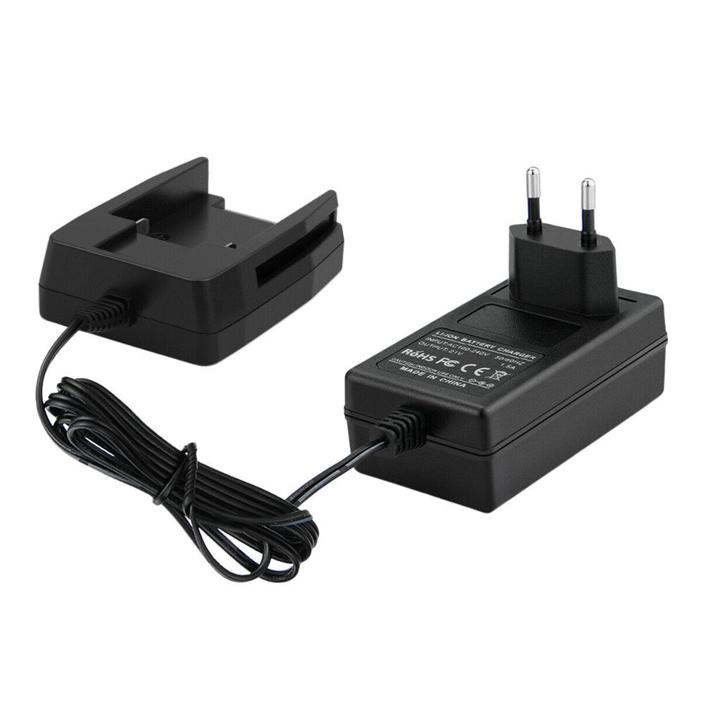 Trade-Shop Ladegerät 21V passend für AL-KO AL-KO Trimmer GTLi 18V Comfort 112927 Netzteil (Geeignet für Li-Ion Akkus mit 18V / LED-Anzeige für den Ladezustand)