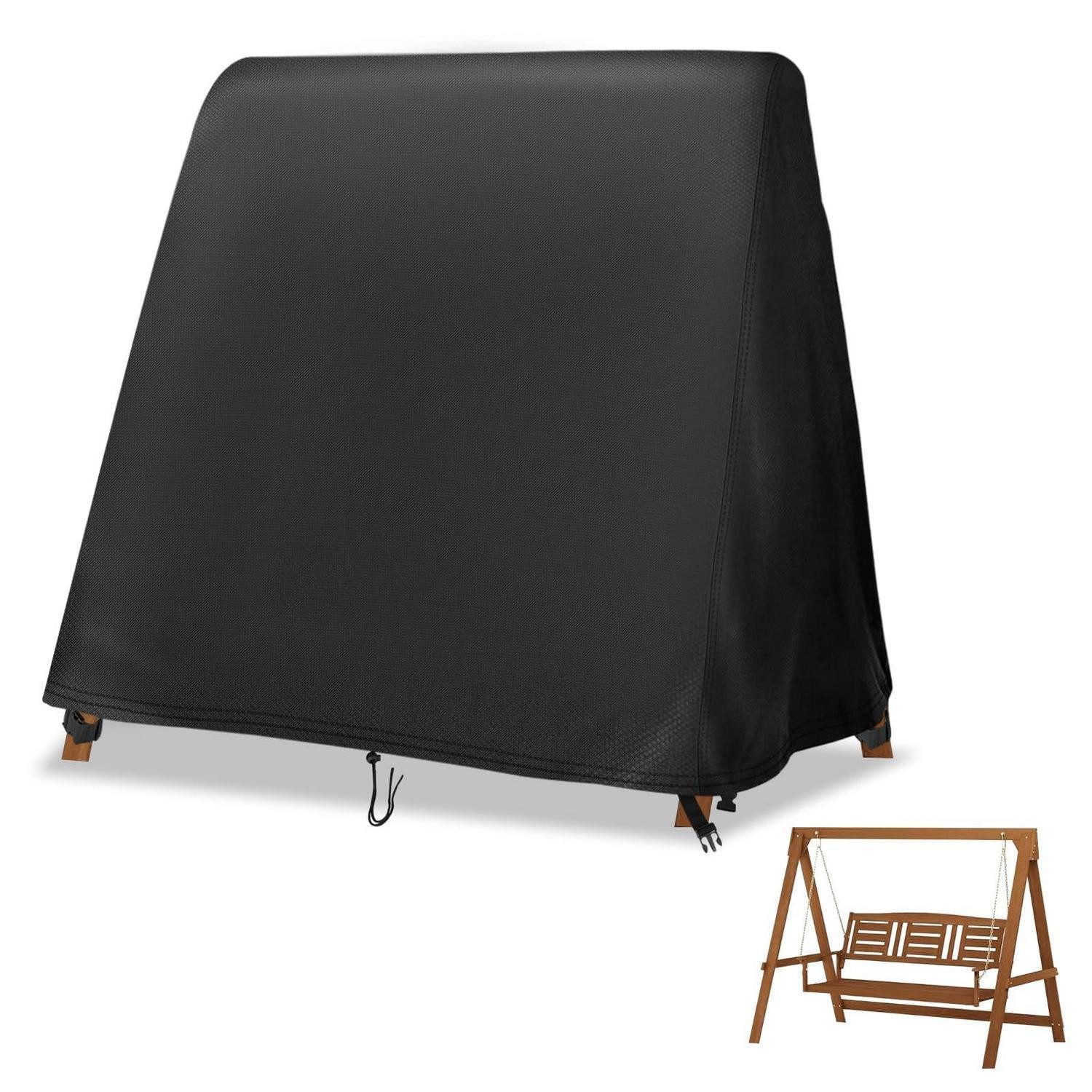 LuxusKollektion Hollywoodschaukel Gartenschaukelabdeckung 302x200x198cm, wasserdicht