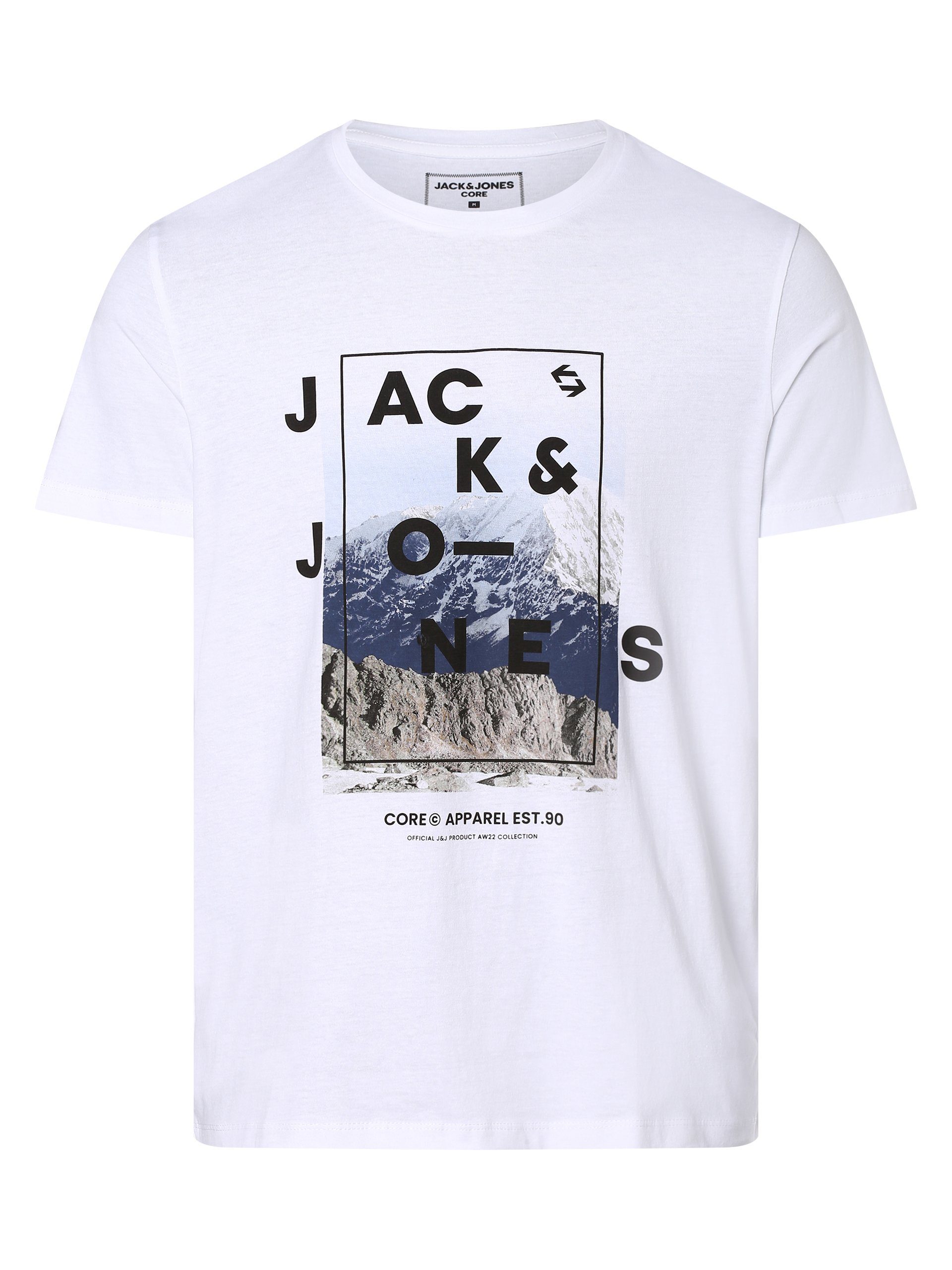 & Jones weiß JCOBooster T-Shirt Jack