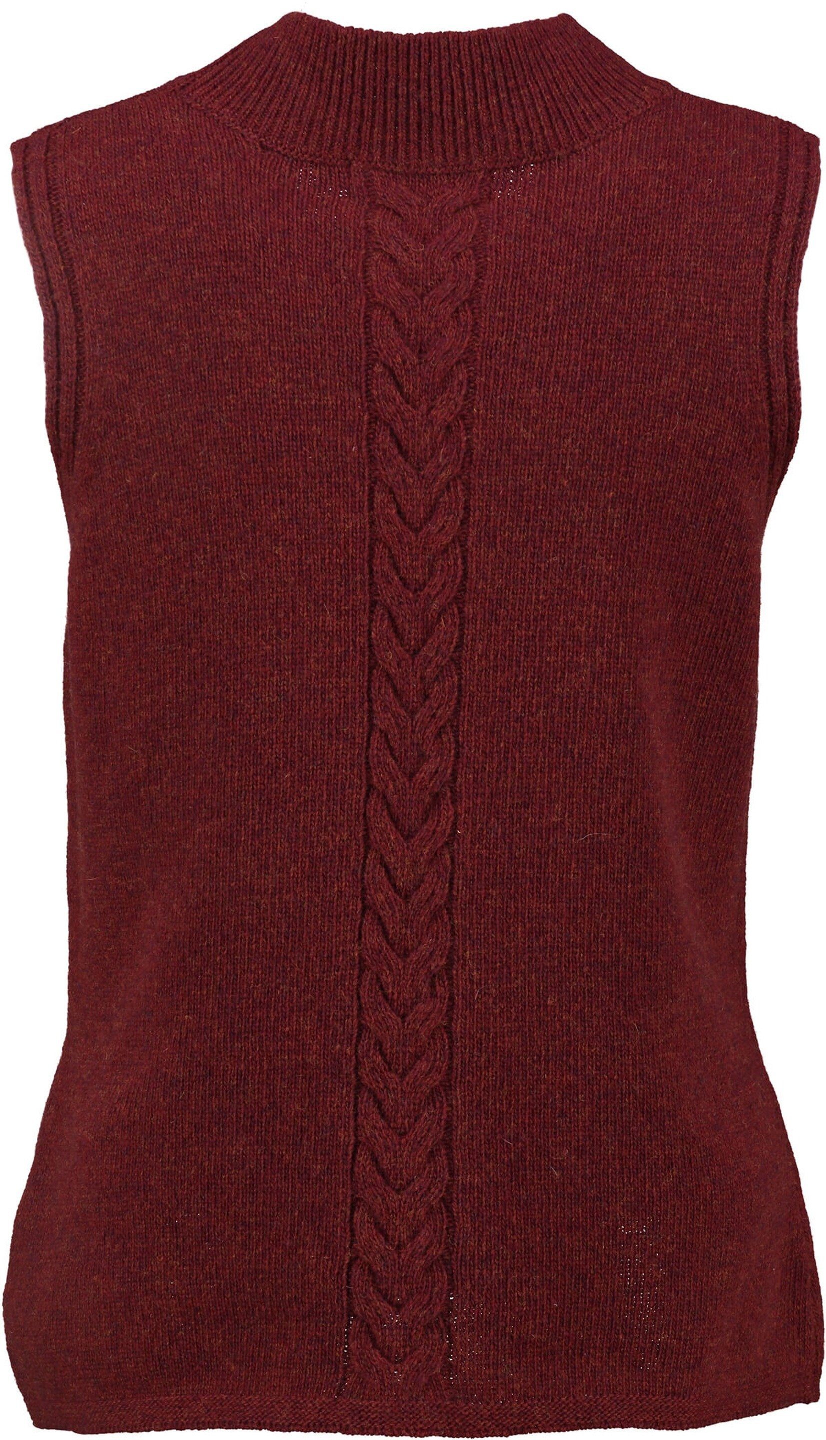 FELICITAS Strickpullover FELICITAS Pullunder bordeaux mit Zoptstrickmuster günstig online kaufen
