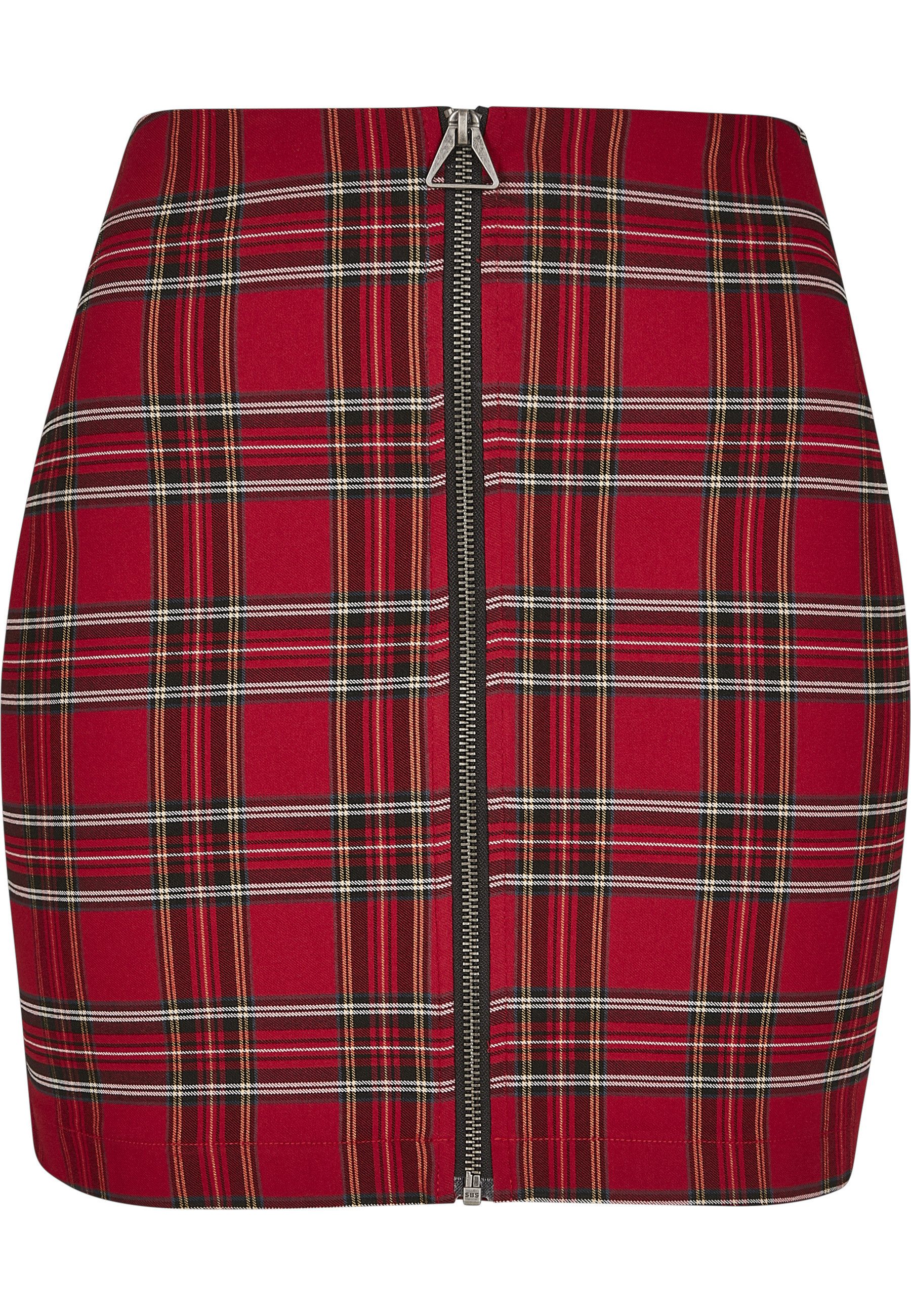 URBAN CLASSICS Sommerrock Urban Classics Damen Ladies Short Checker Skirt (1-tlg)