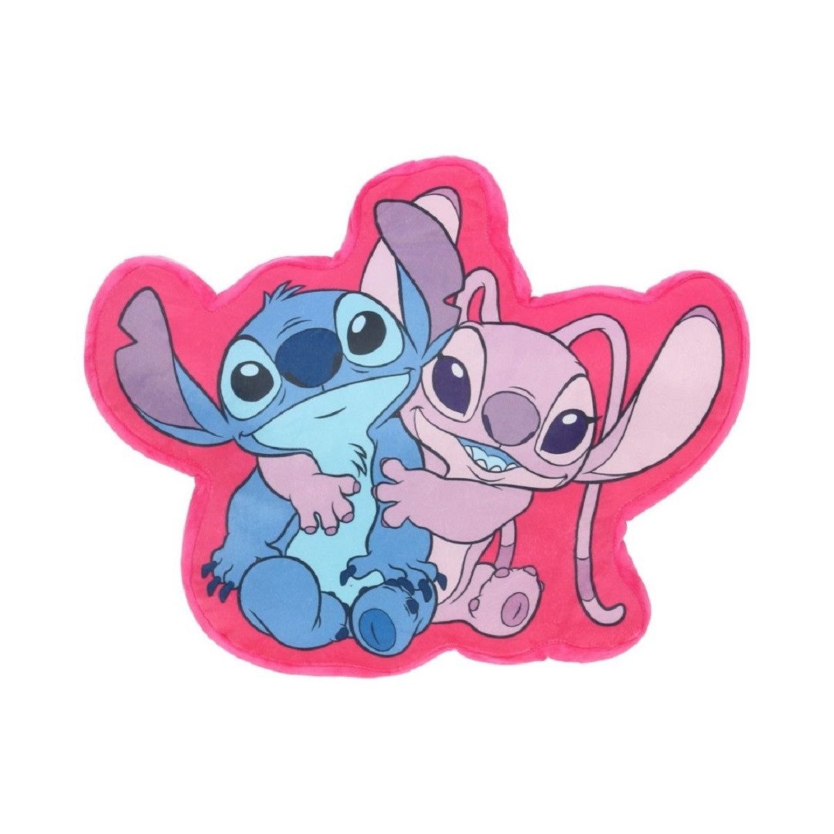 Lilo & Stitch Dekokissen 3D Kissen – 40 cm großes Kuschelkissen Dekokissen