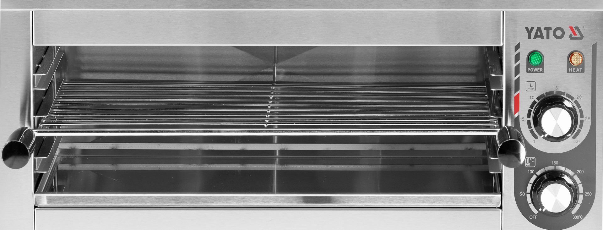 Yato Elektrogrill Gastro Salamander, Ofen, Grill, Überbackgerät 2500W, 610x330x280mm, 2500 W