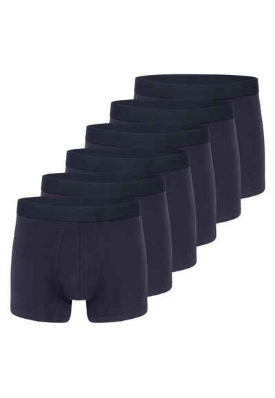 Almonu Retro Boxer 6er Pack Organic Cotton (Spar-Set, 6-St) Retro Short / Pant - Baumwolle - Ohne Eingriff - Atmungsaktiv