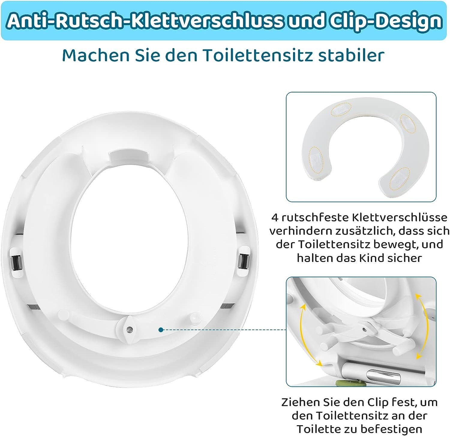 TLGREEN Baby-Toilettensitz Kinder Toilettensitz Premium Kinder WC Sitz Töpfchen