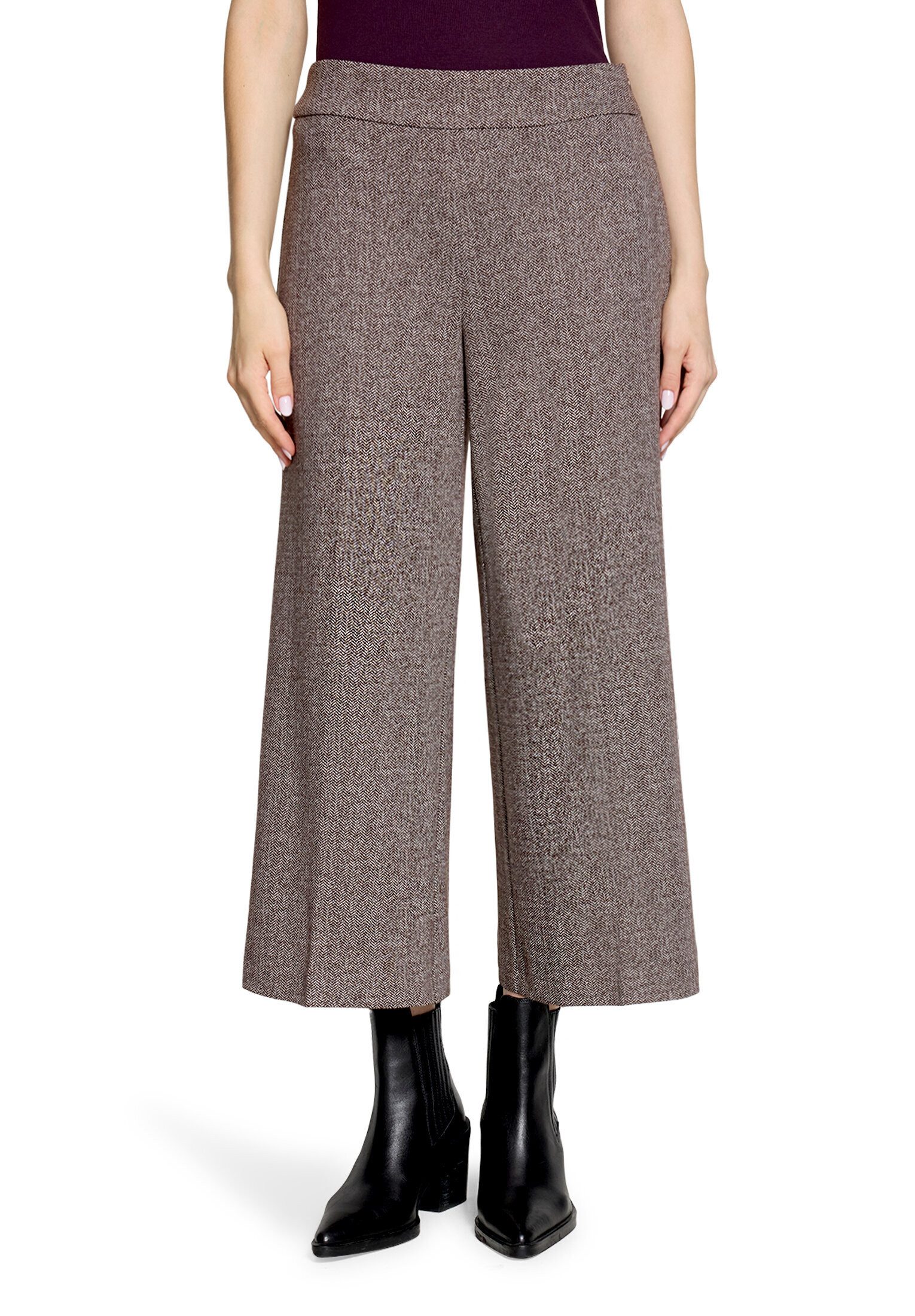 Cartoon Culotte Damen mit Bügelfalte