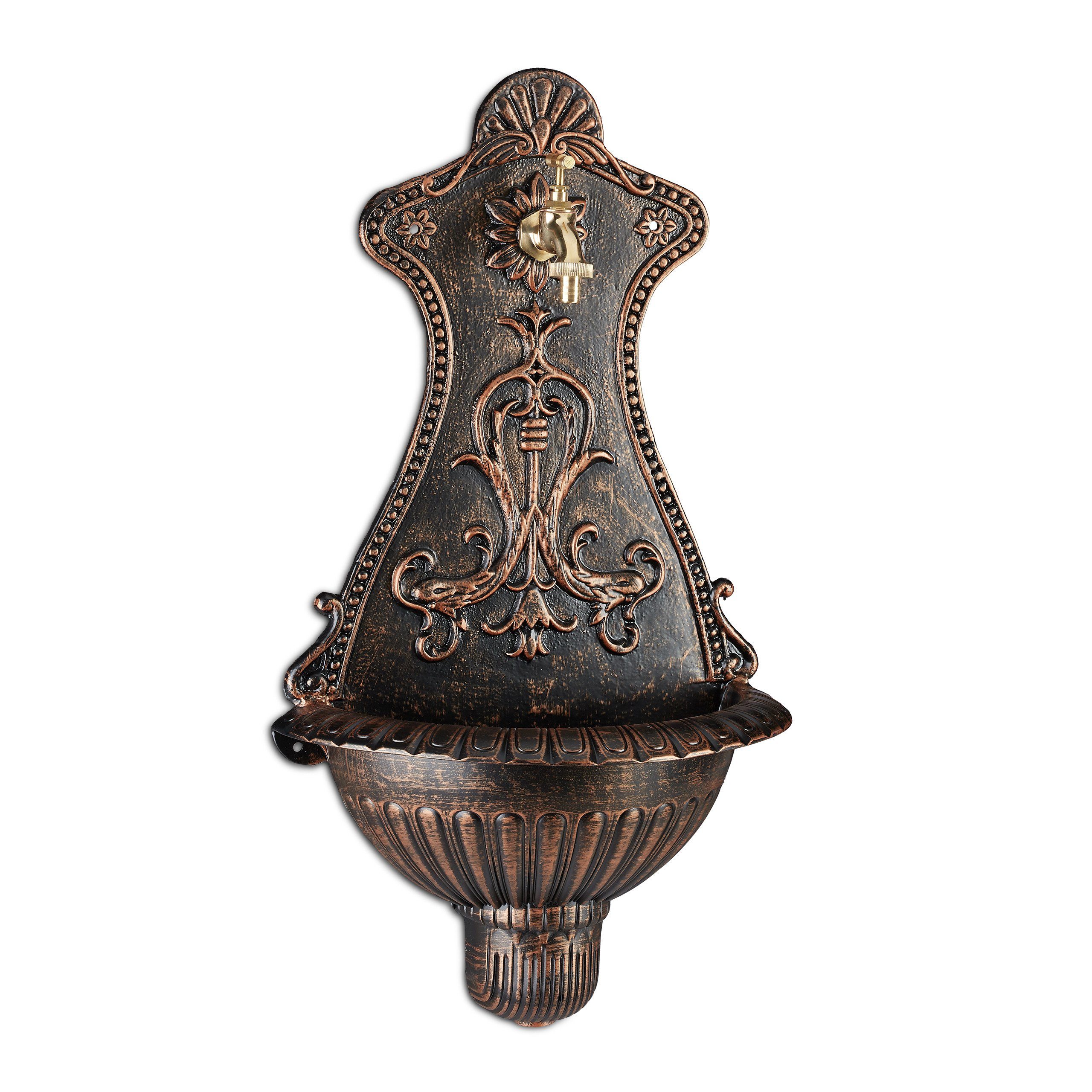 relaxdays Gartenbrunnen Wandbrunnen Antik günstig online kaufen