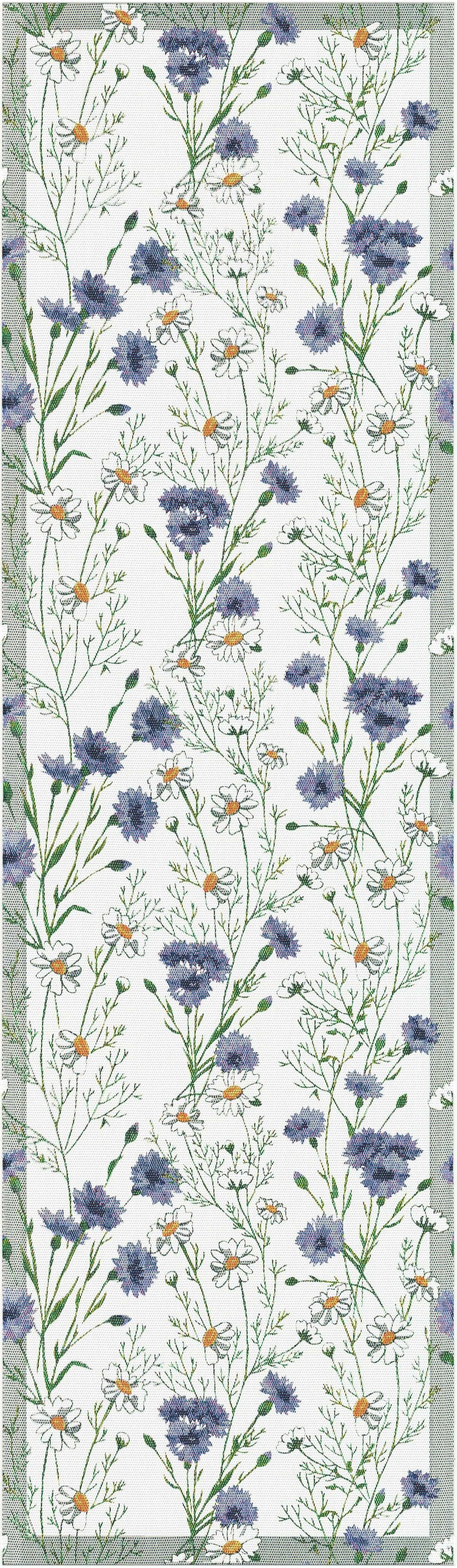 EKELUND MASTER WEAVERS 1692 Tischläufer Tischläufer Sommar 35x120 cm, Pixel gewebt (6-farbig)