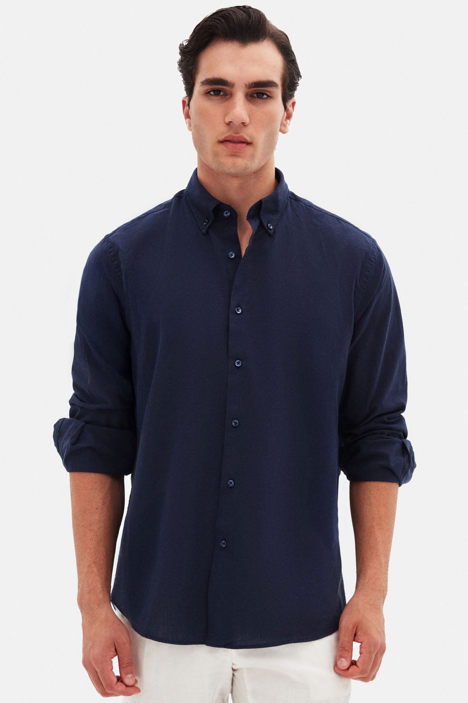 D'S DAMAT Leinenhemd Ds Damat Comfort günstig online kaufen