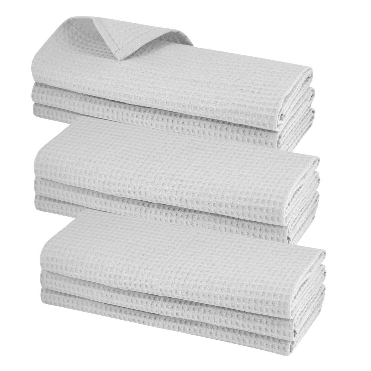 Engelland Geschirrtuch Poliertuch, (Vorteils-Set, 9-tlg., Waffel-Pique), günstig online kaufen
