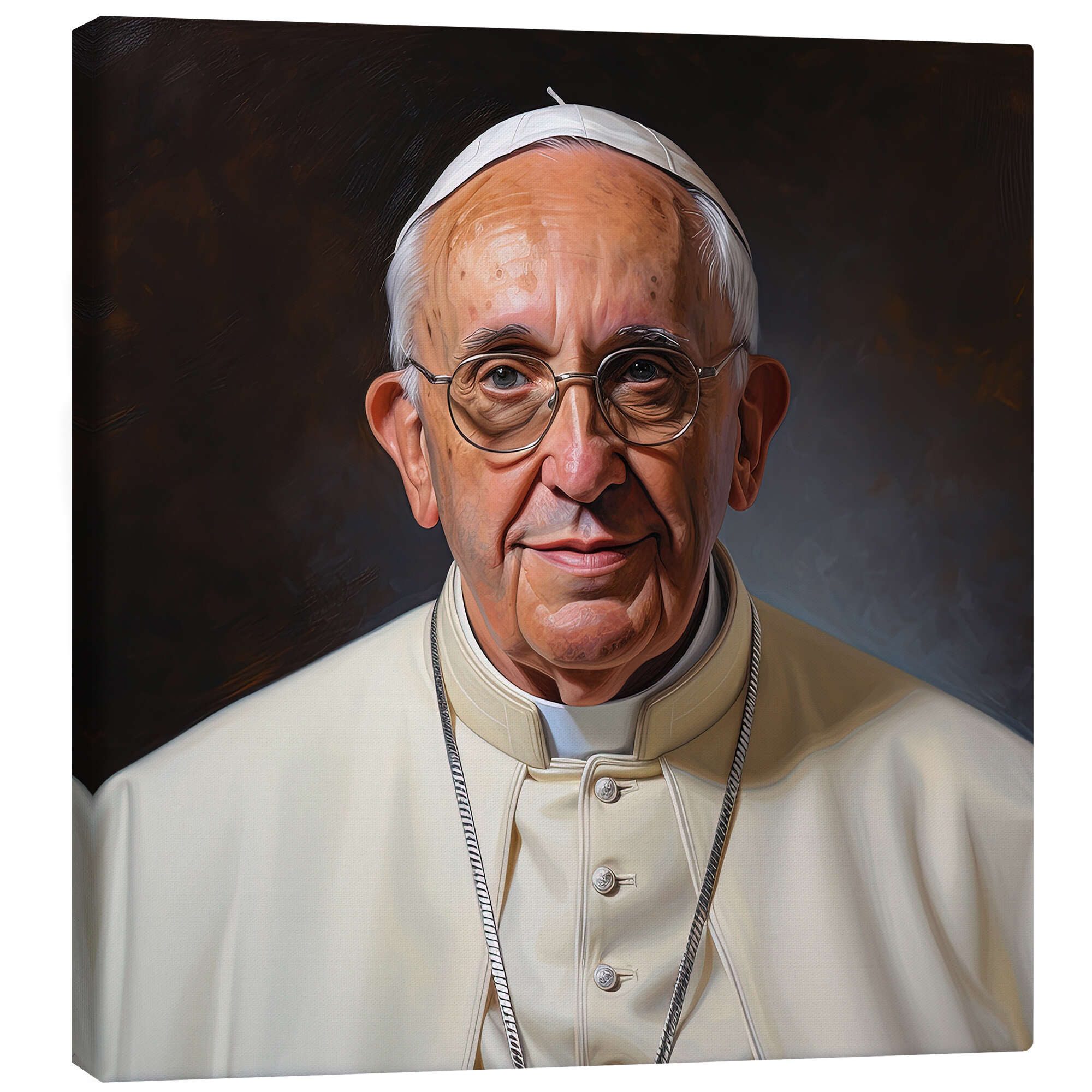 Posterlounge Wandbild Porträt von Papst Franziskus, Heritage Images, erhältlich als Poster, Leinwandbild, Wandsticker oder Acrylglasbild