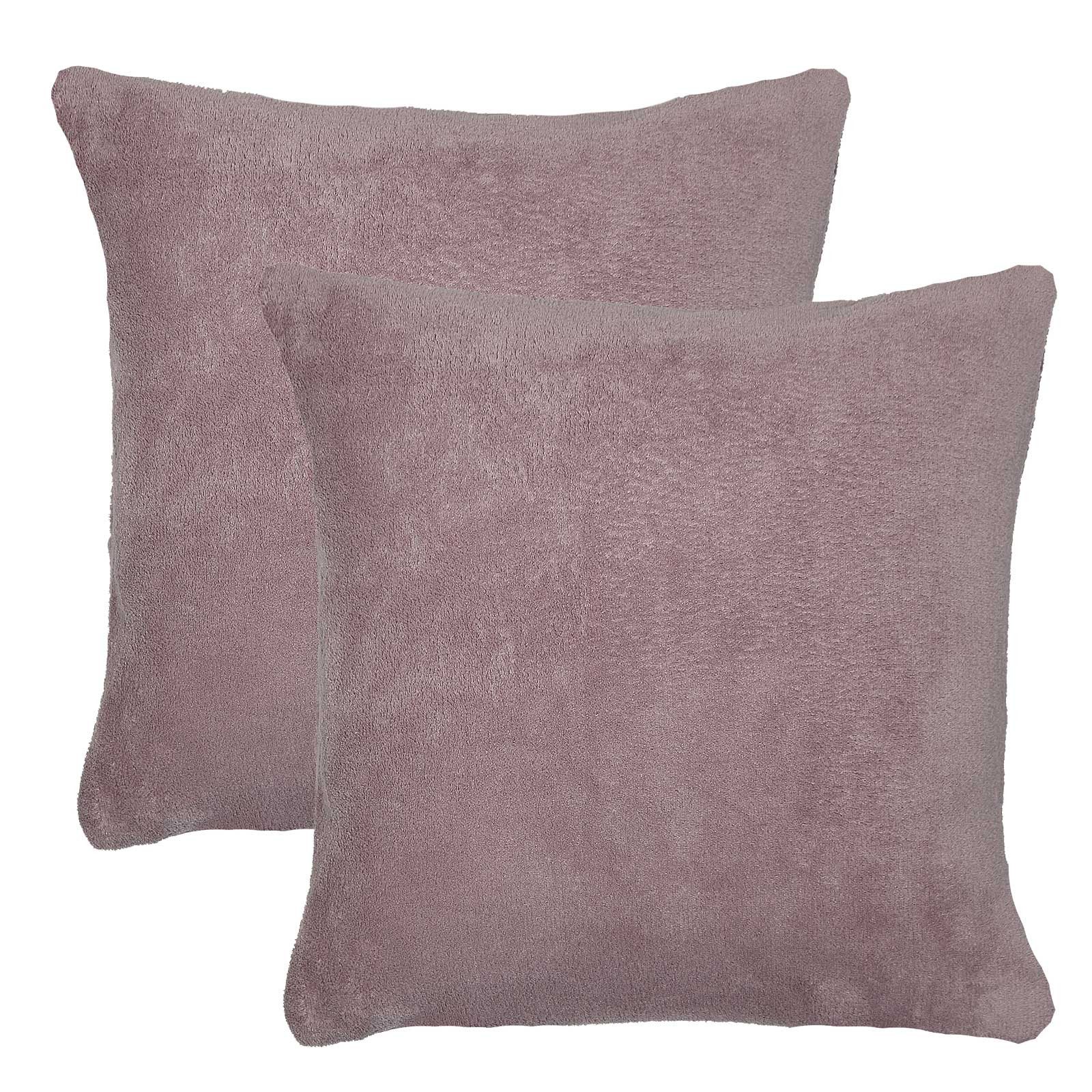 Casa Colori Kissenbezug Fleece Kissenbezug 60x60 günstig online kaufen