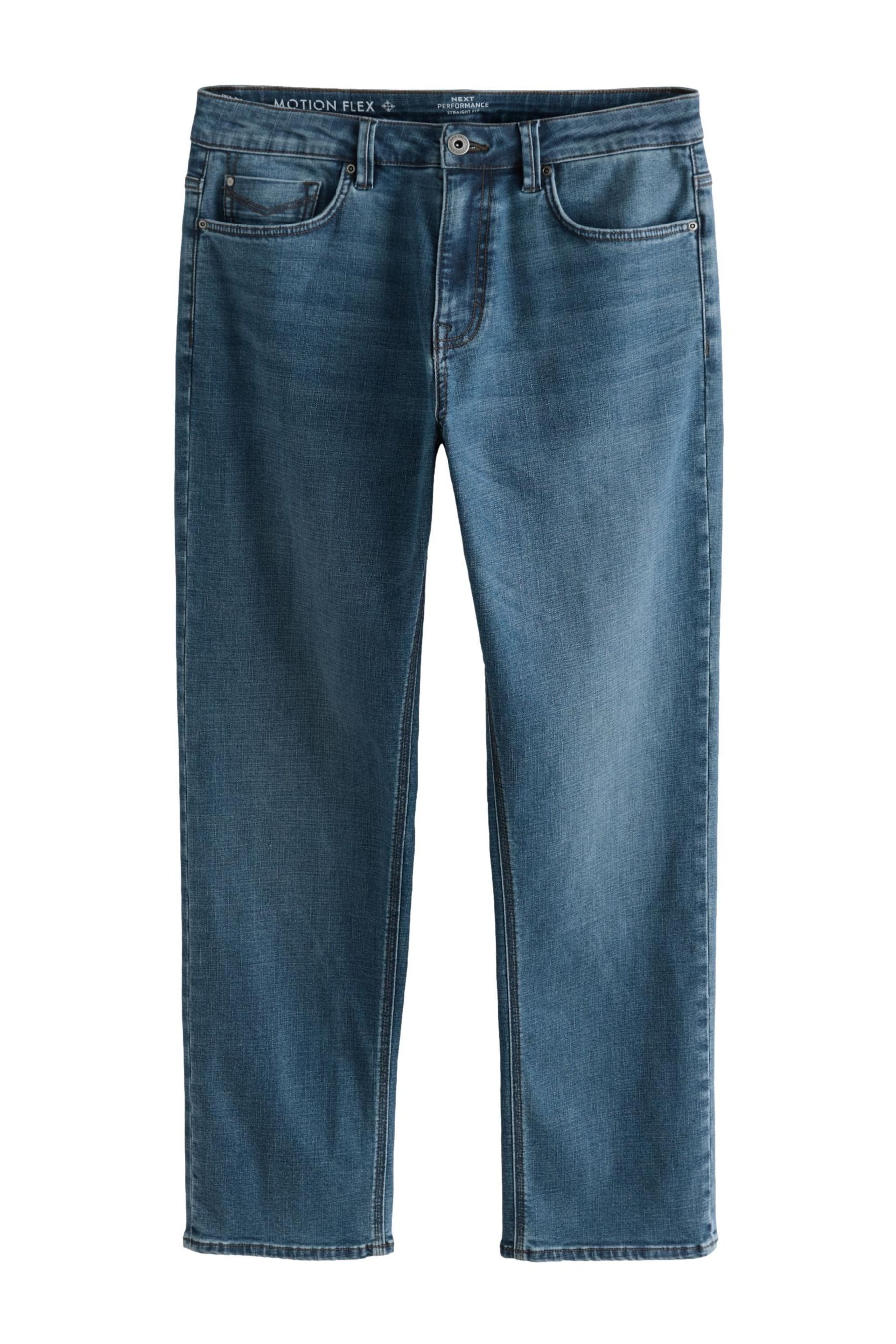 Straight-Jeans Straight Fit Motionflex Jeans