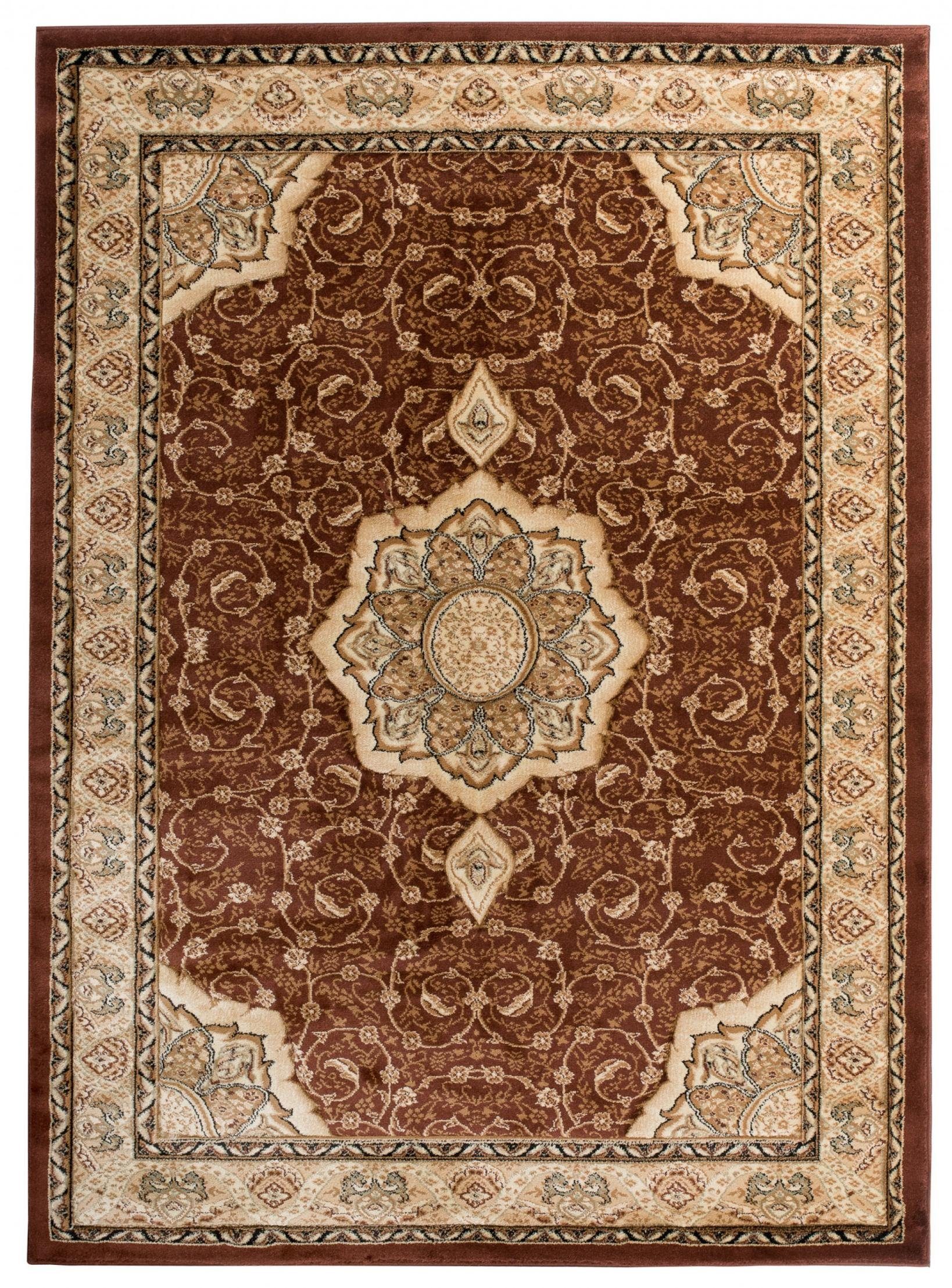 Mazovia Orientteppich Oriente Teppich - Traditioneller Teppich Orient Braun günstig online kaufen