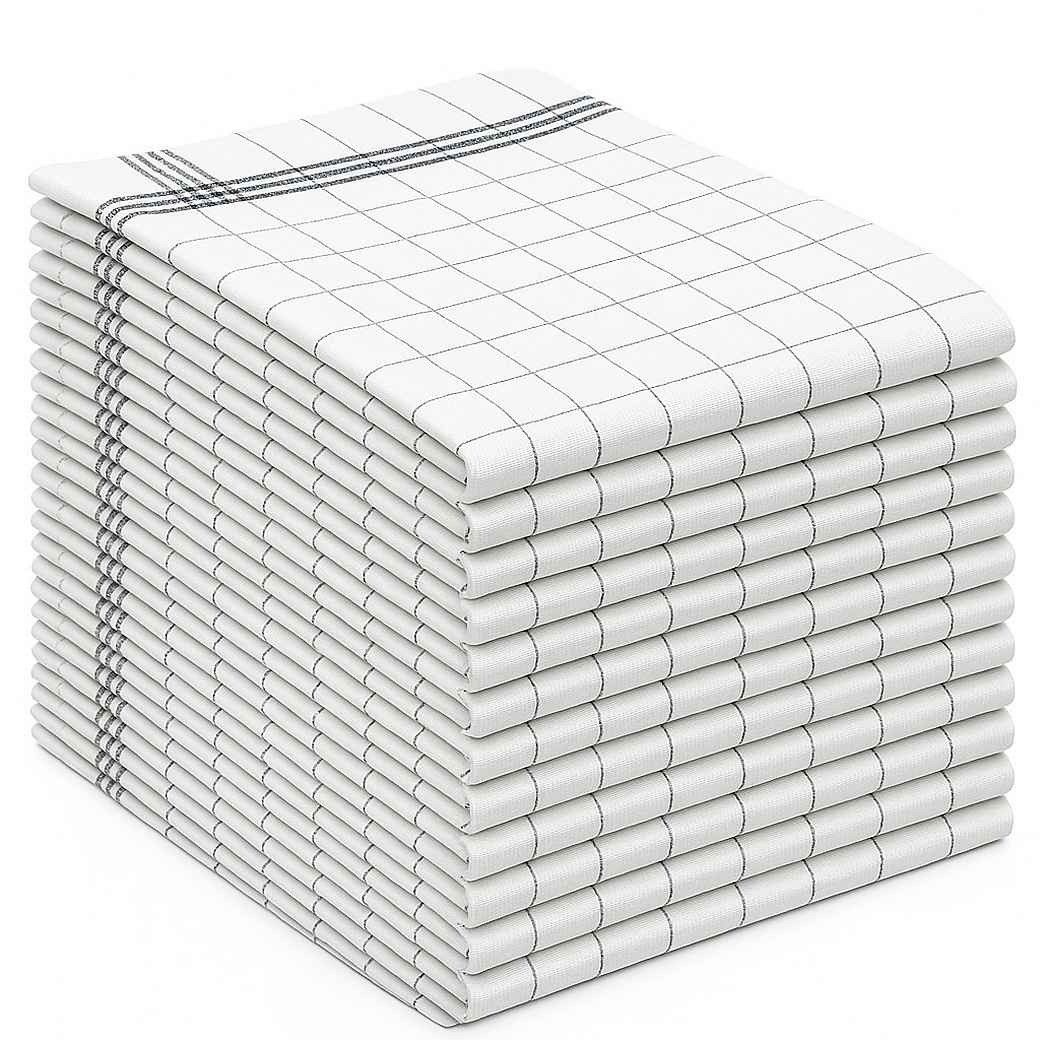 ALARA HOME Geschirrtuch Geschirrtuch Geschirrtücher 100% Baumwolle Trockentuch Küchentücher, (10 er, 10-tlg, Größe 50x70 cm)