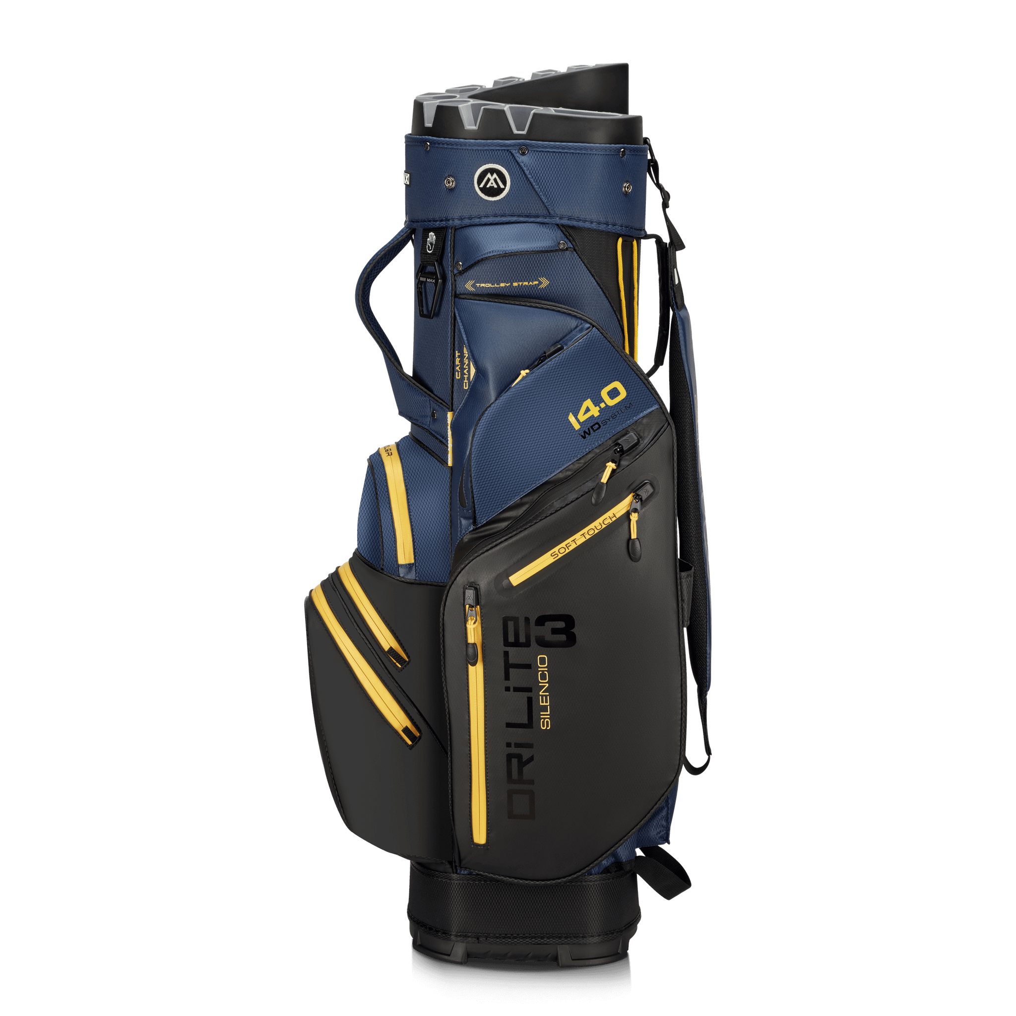 BIG MAX Sporttasche Dri Lite Silencio 3 Cartbag - Wasserabweisende Golftasche