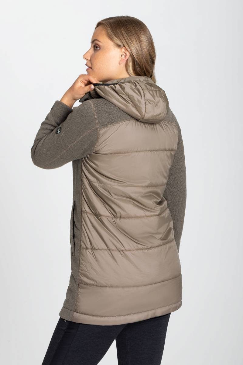 SUPER.NATURAL Funktionsmantel Funktionsjacke W COMBUSTION COAT