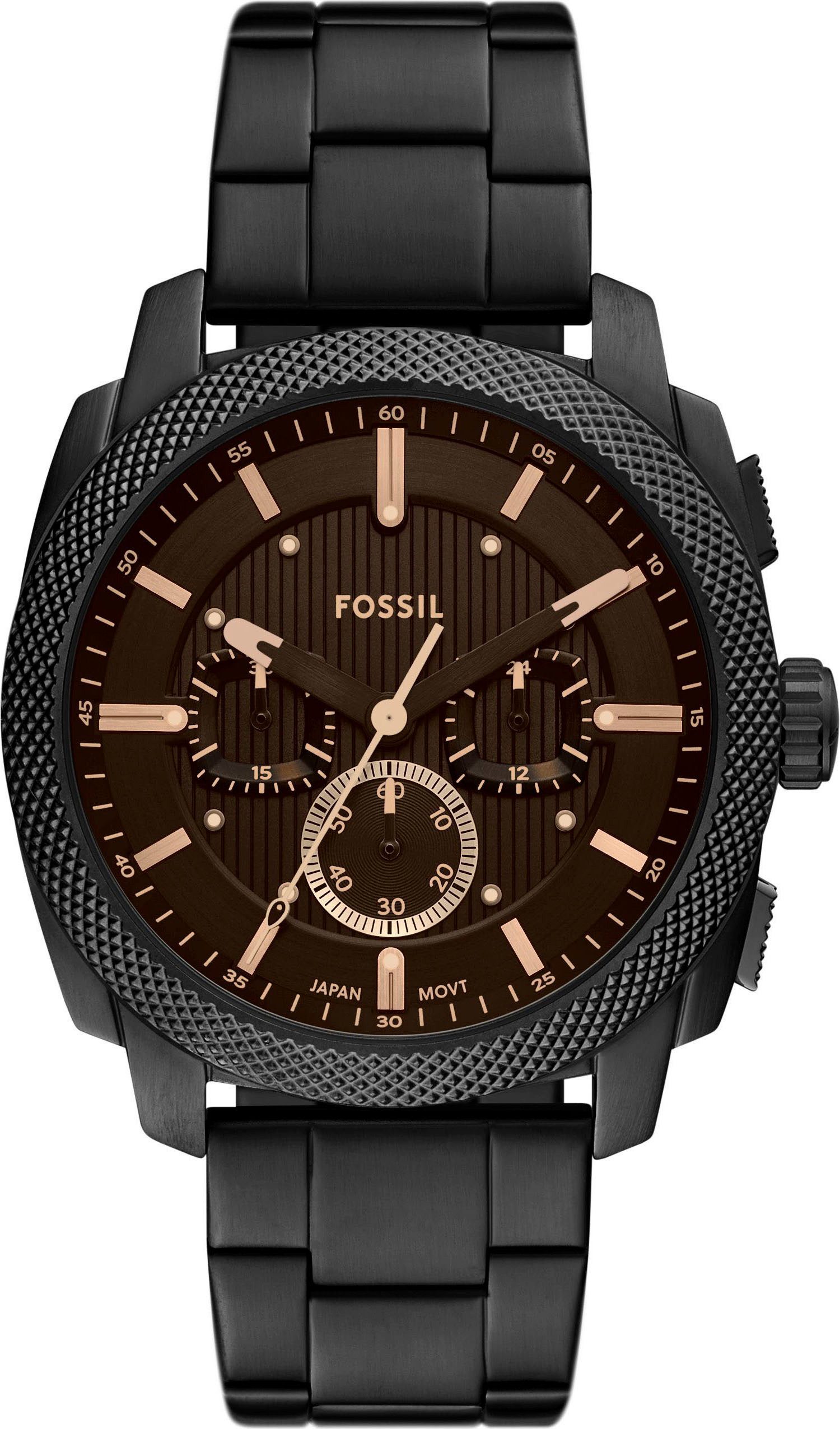Fossil Chronograph MACHINE FS6097, Quarzuhr, Armbanduhr, Herrenuhr, Edelsta günstig online kaufen