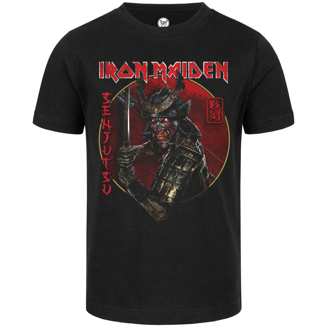 Metal Kids T-Shirt mit Iron Maiden (Senjutsu) Aufdruck für Kinder (2–14 J)