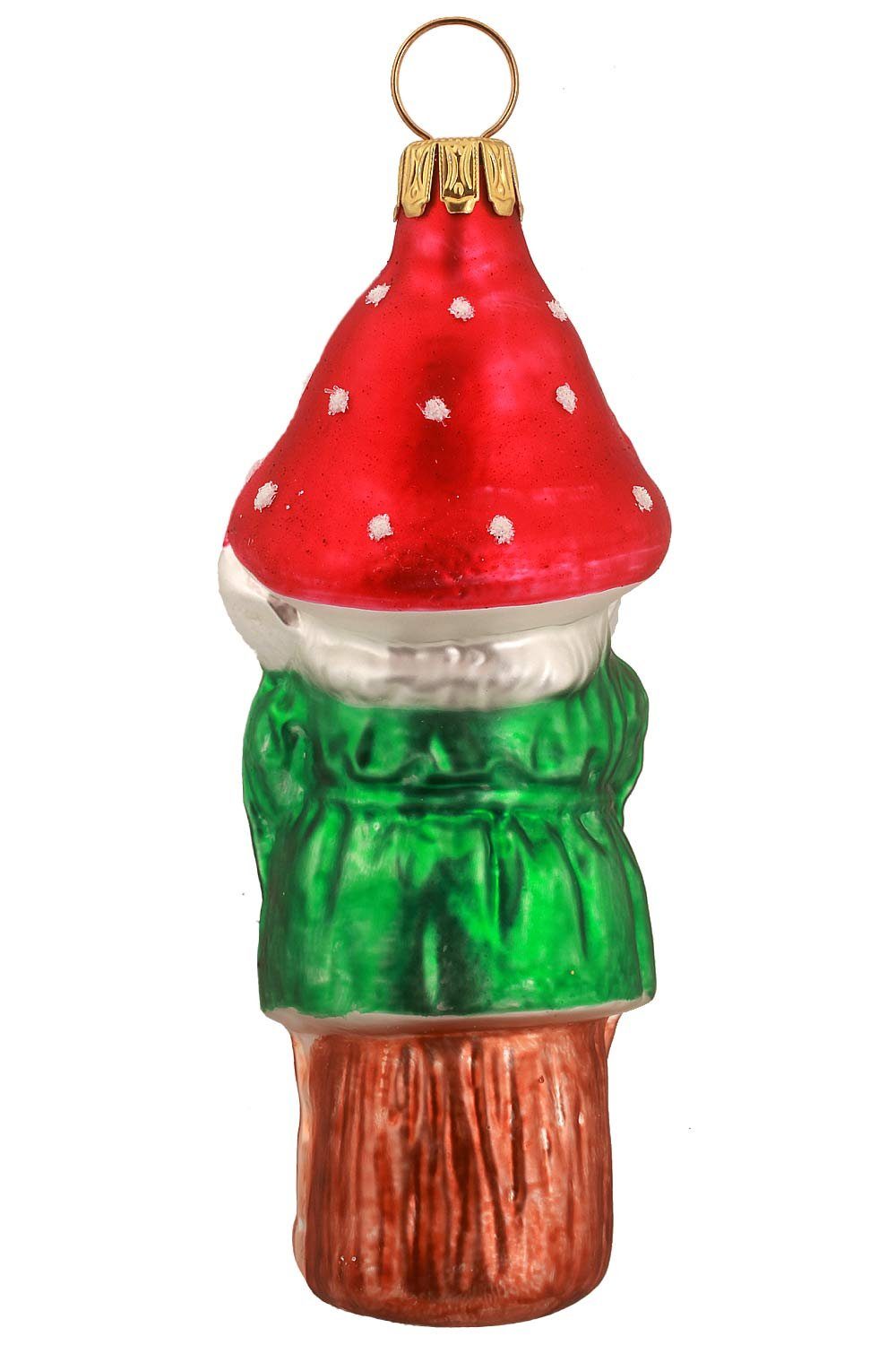 Christbaumschmuck Hamburger mundgeblasen handdekoriert Weihnachtskontor Dekohänger - - Pilzwichtel,