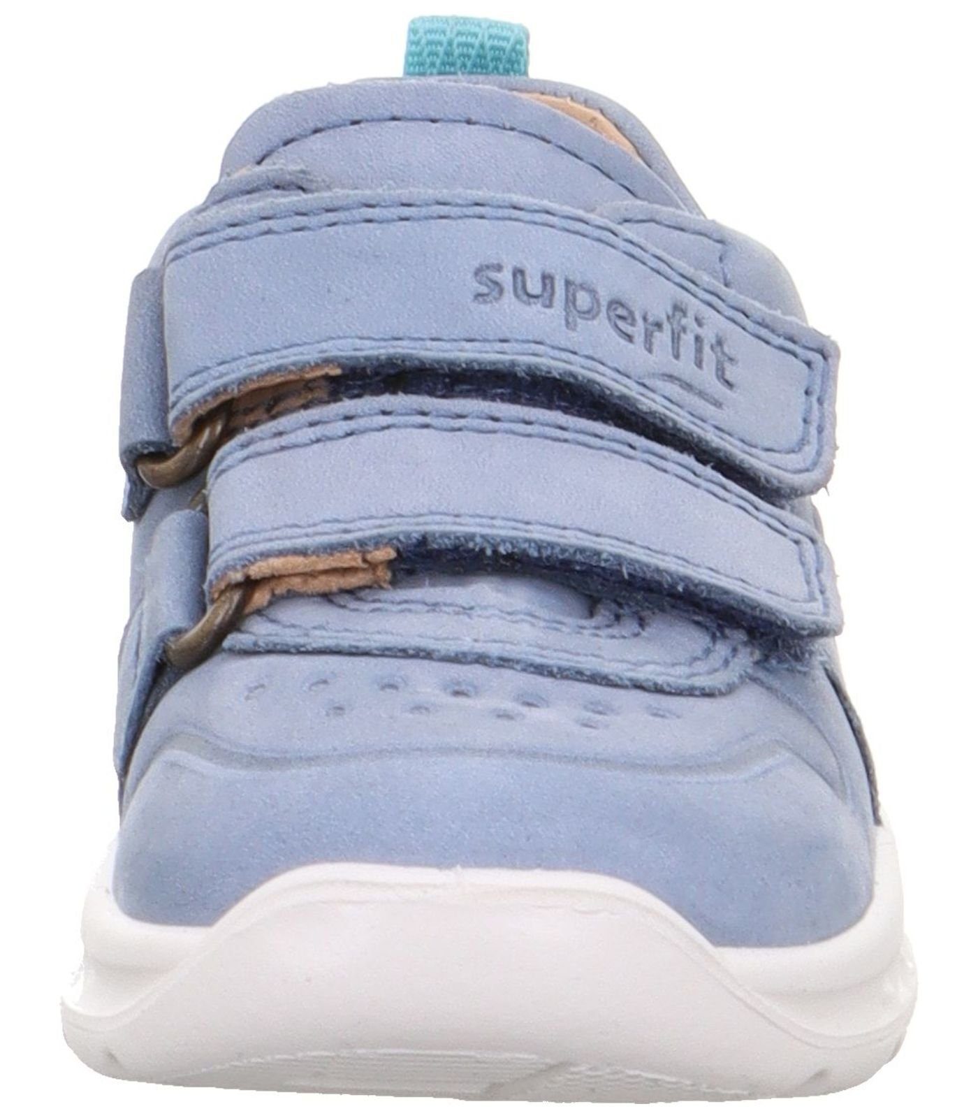 Lauflernschuh Halbschuhe Superfit Blau Nubukleder