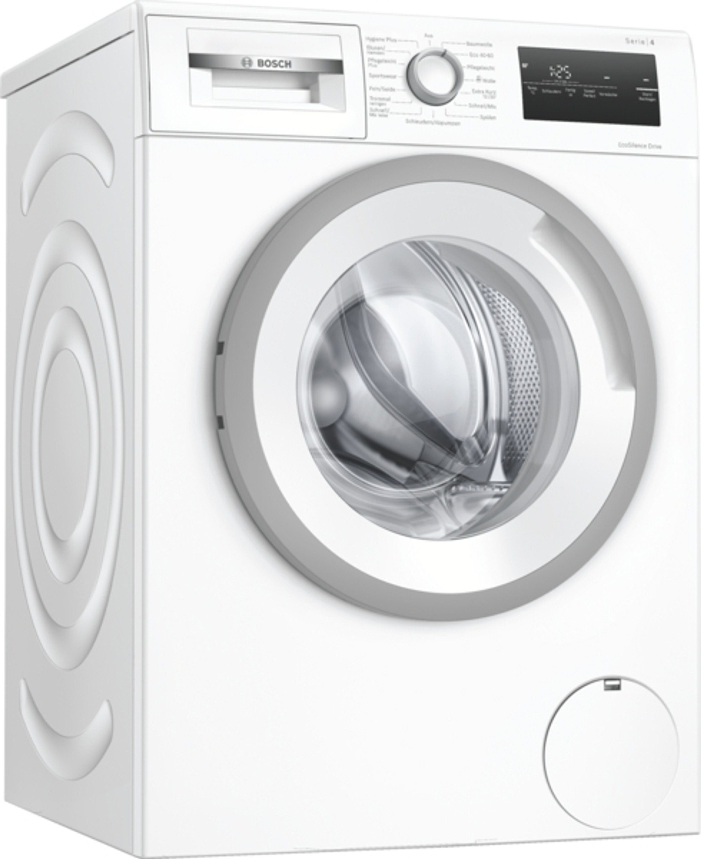BOSCH Waschmaschine WAN28123, 7 kg, Silence Perfect Hygiene U/min, 1400 Speed Plus, Drive, Eco