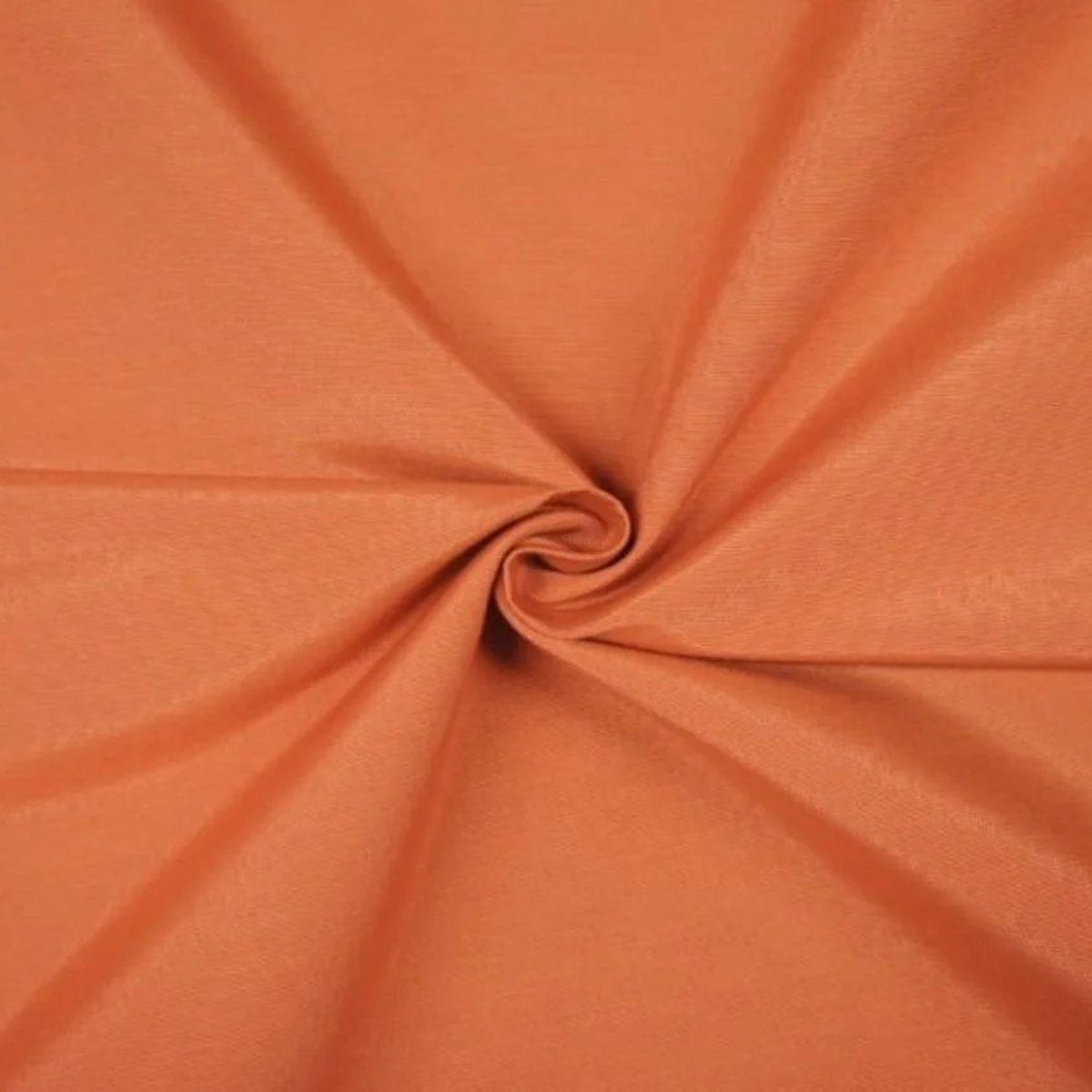 Stofferia Stoff Dekostoff Rips Jupiter Dunkelorange, Breite 280 cm, Meterware