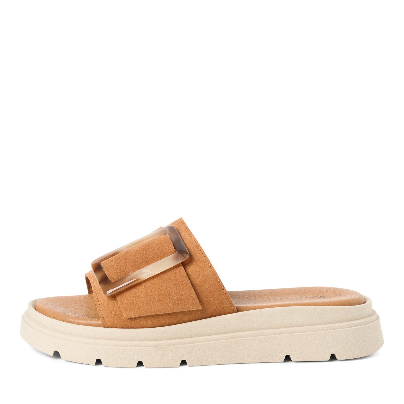 Tamaris Tamaris Damen Pantolette 1-27234-44-307 COGNAC NUBUC Pantolette – Bild 2 von 5