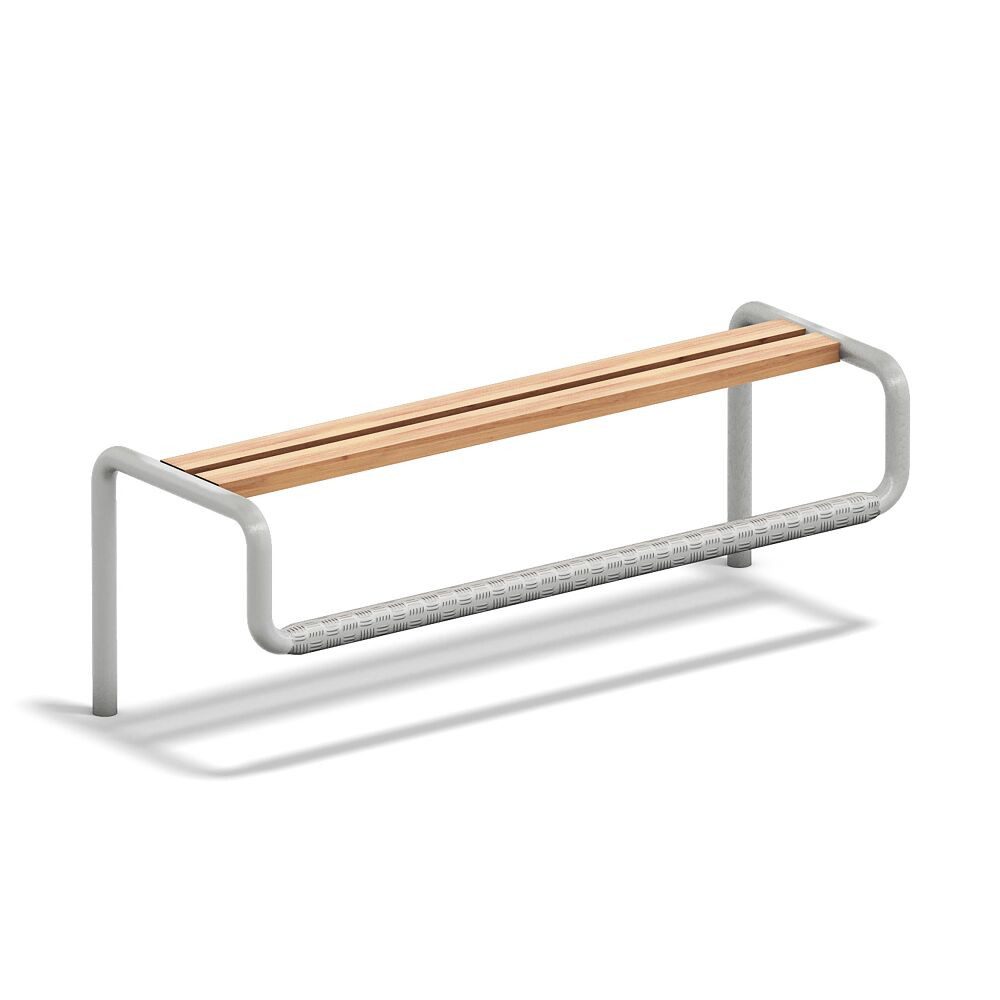 Playparc Sitzgruppe Sitzbank Jugend, Dank Stahl allen Herausforderungen dauerhaft gewachsen