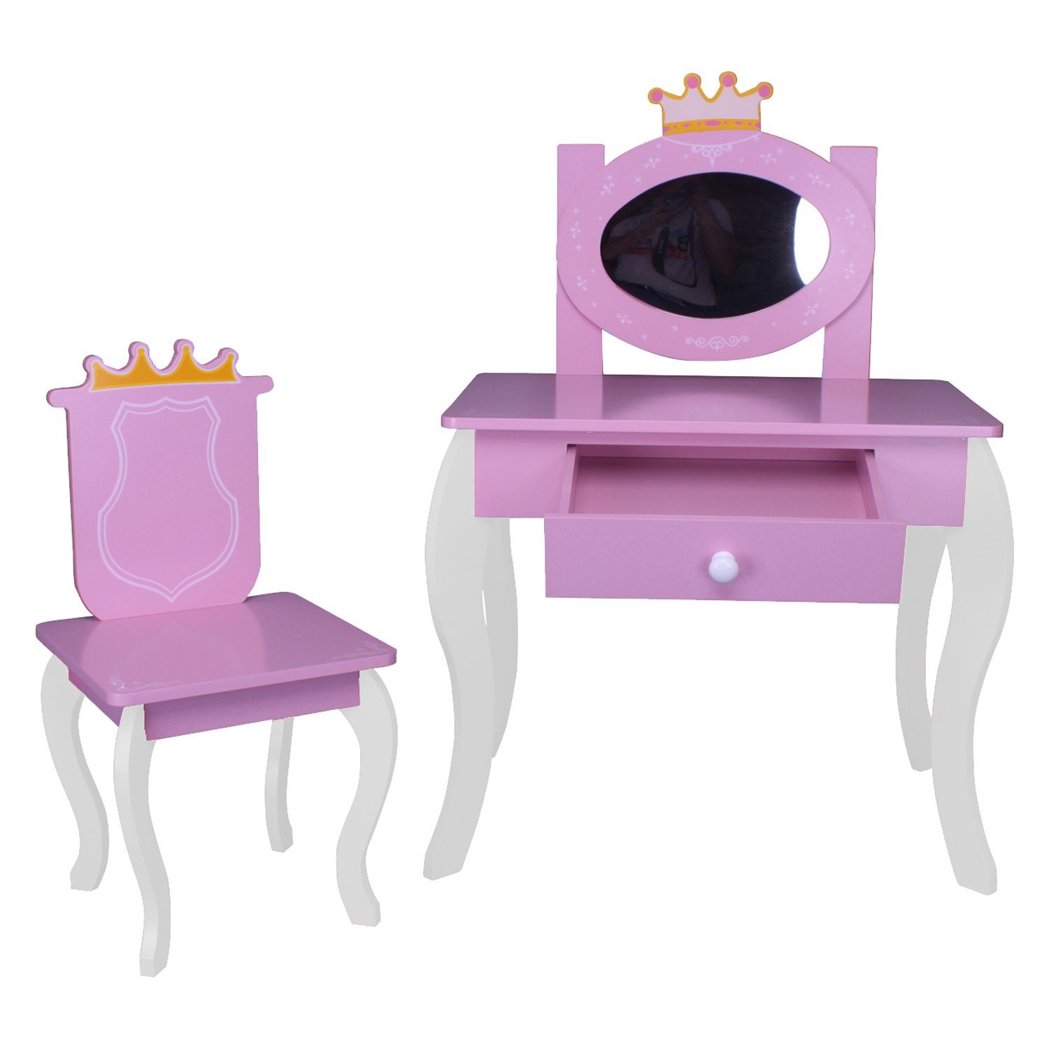 #120 Prinzessin habeig Kindertisch Schminktisch Kinderschminktisch Schminktisch Mädchen